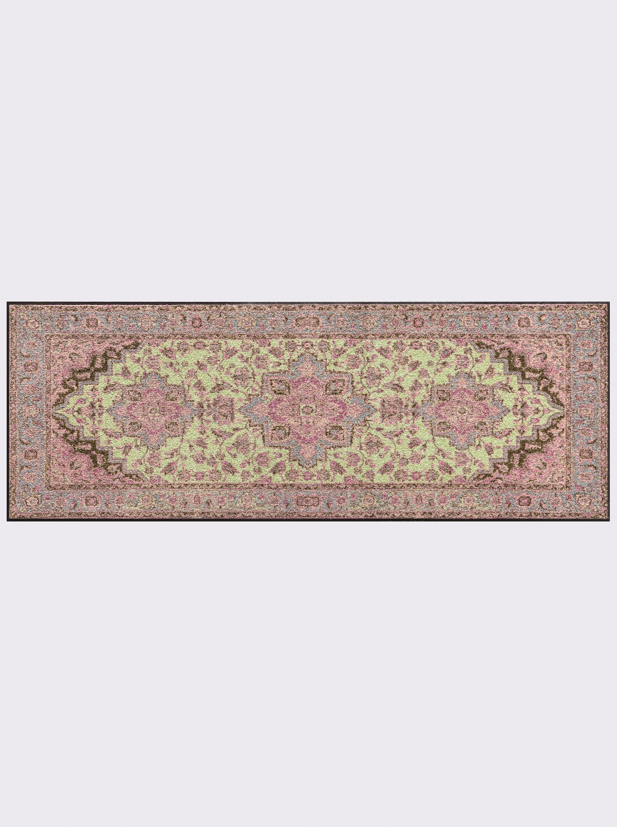 Salonloewe Voetmat - mauve gedessineerd