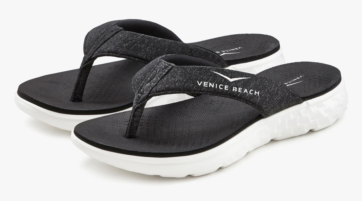 Venice Beach Tongs - noir