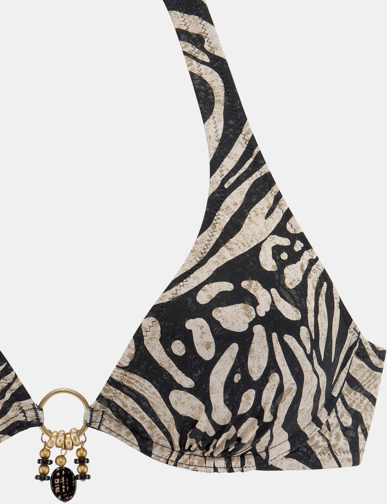 Bruno Banani Beugelbikini - bruin geprint