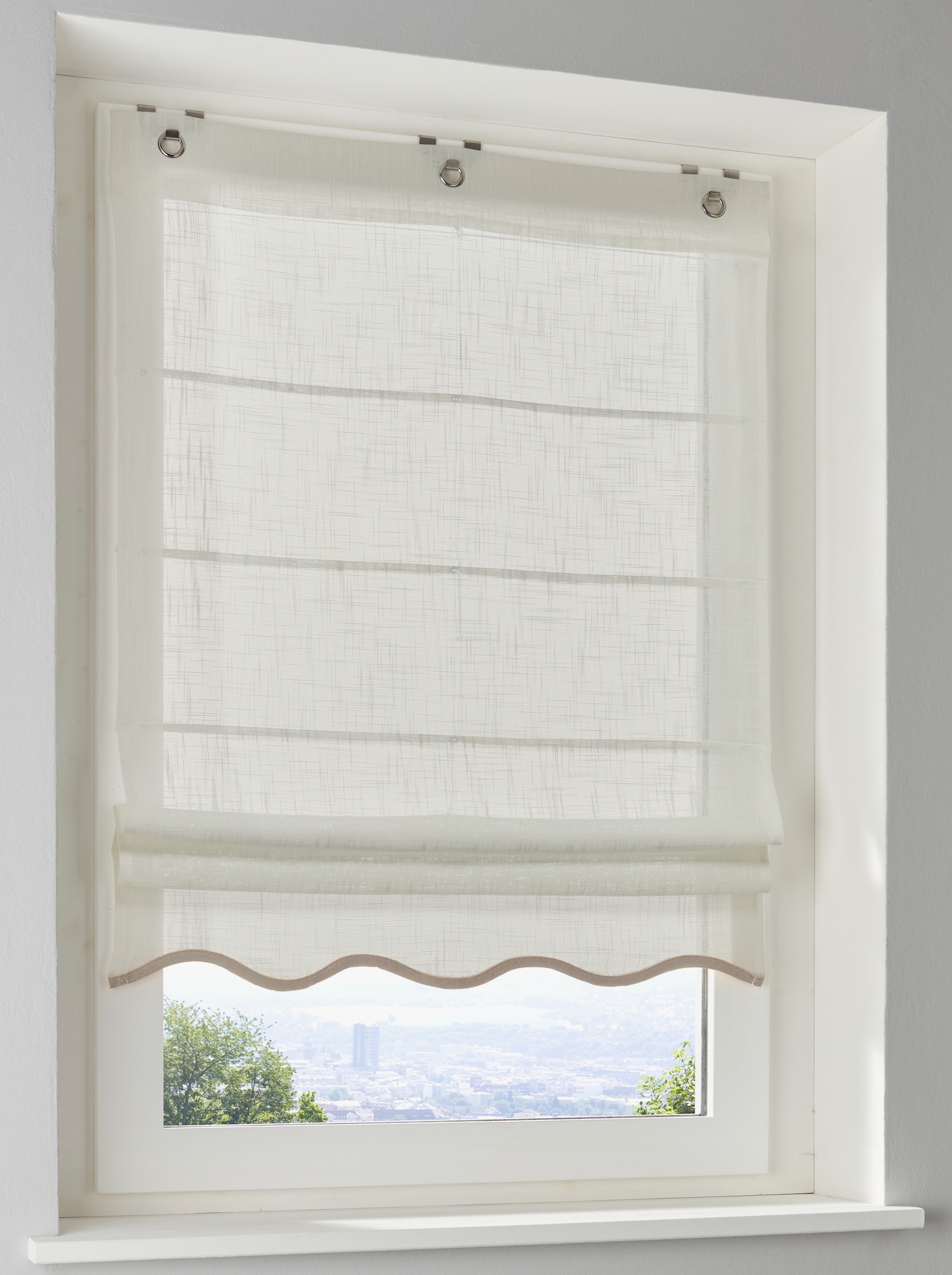 heine home Raffrollo - beige-ecru
