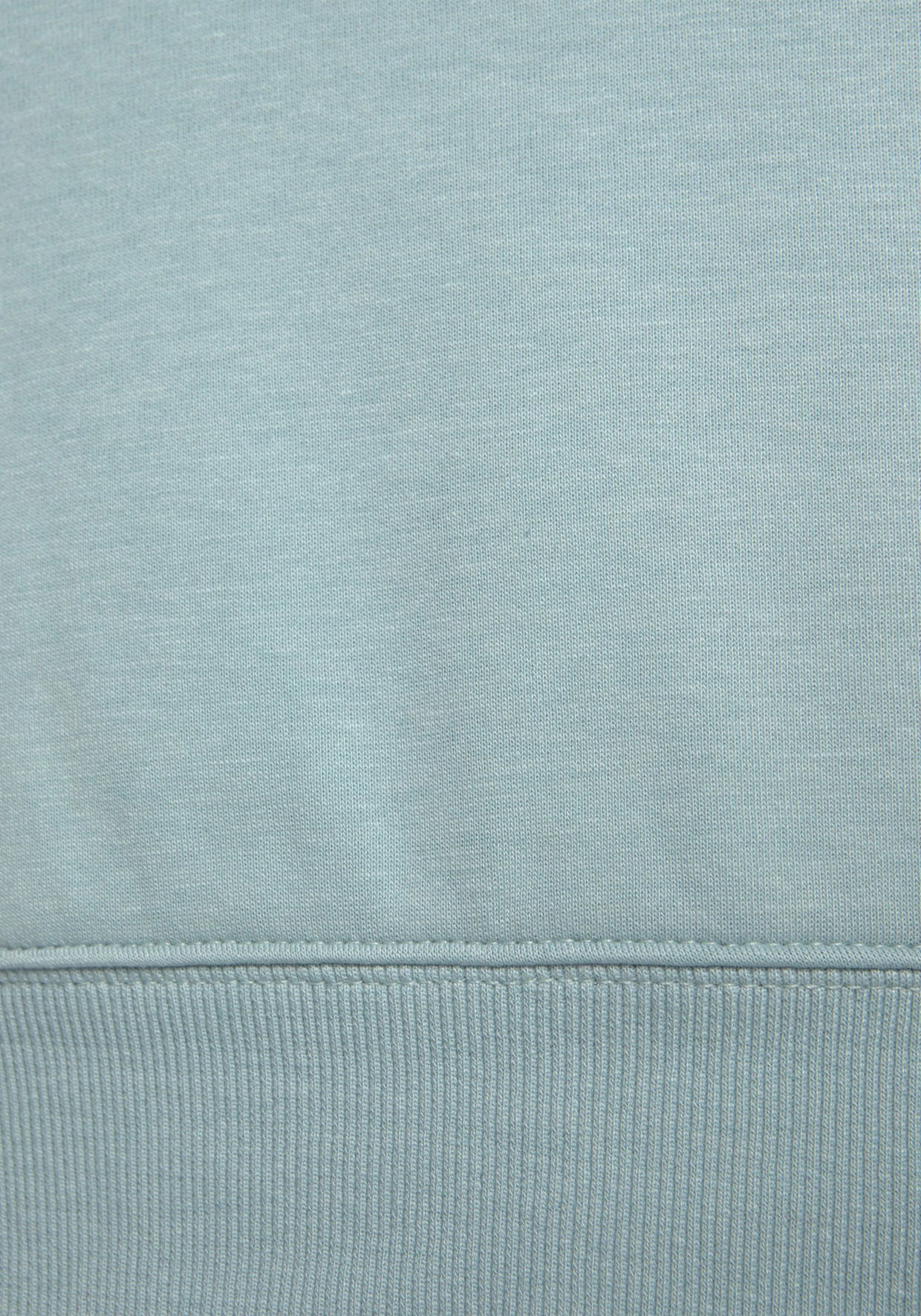 Sweatkleid - mint-schwarz