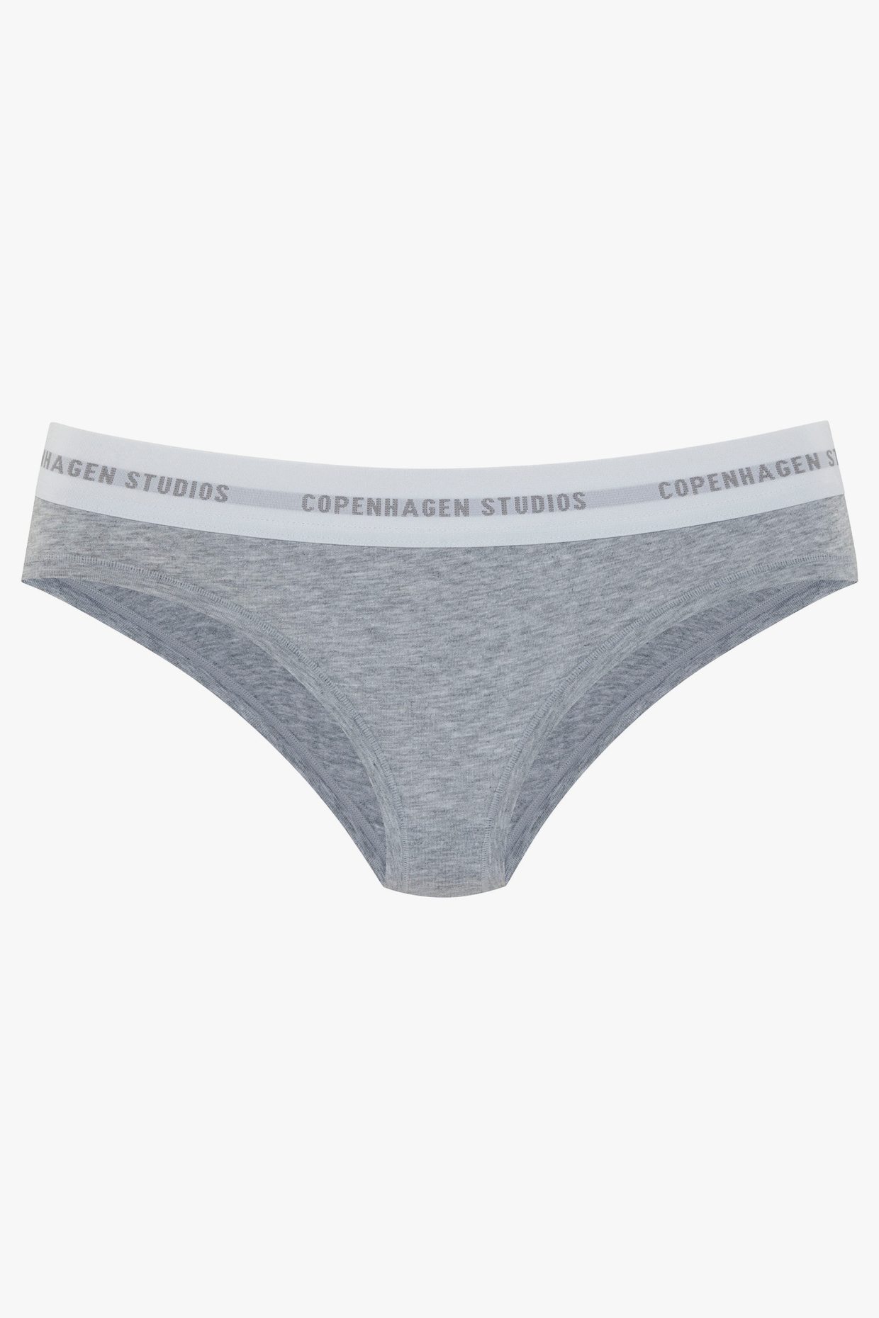 Bikinislip - grijs gemêleerd