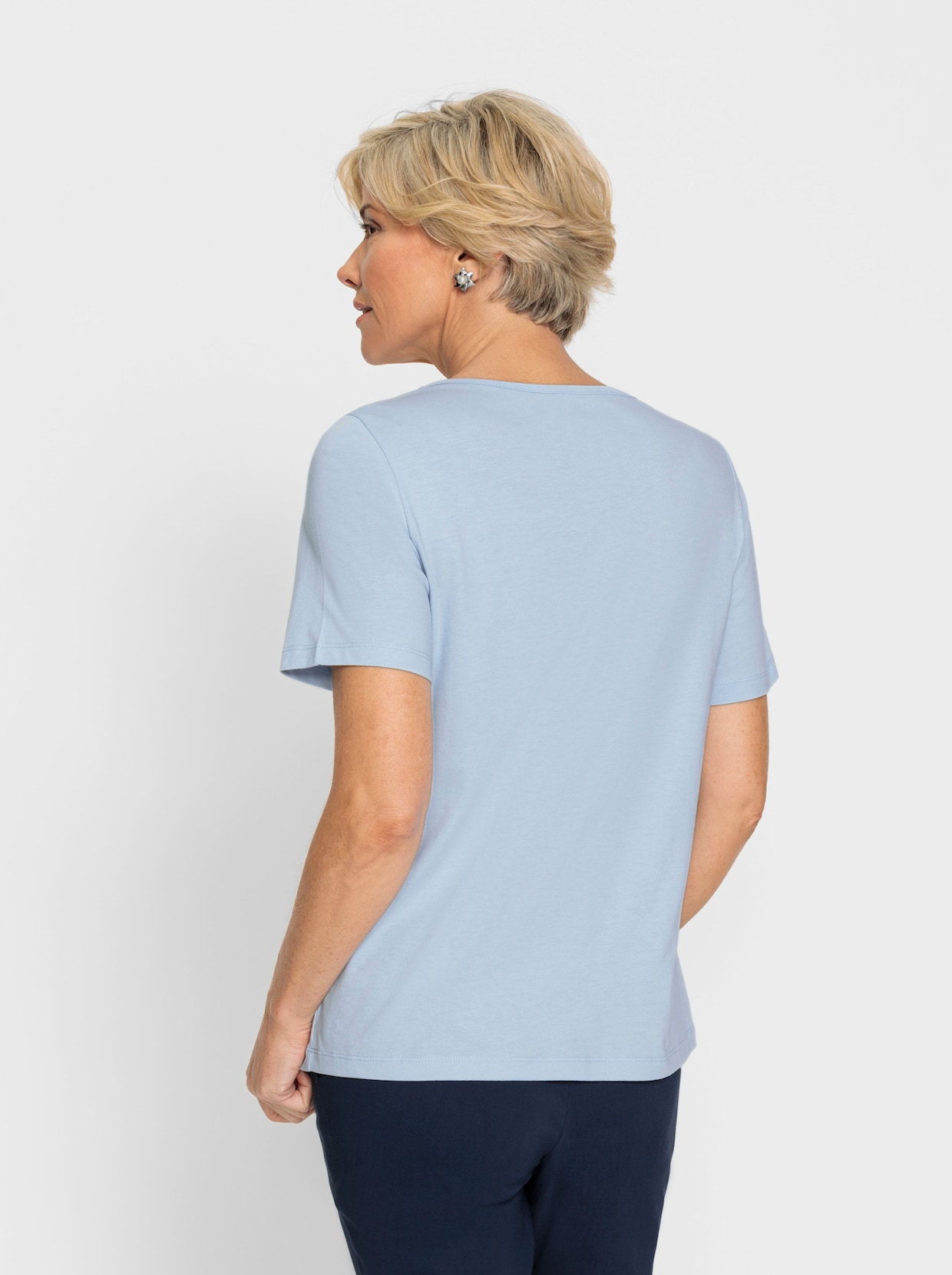 Shirt - lichtblauw