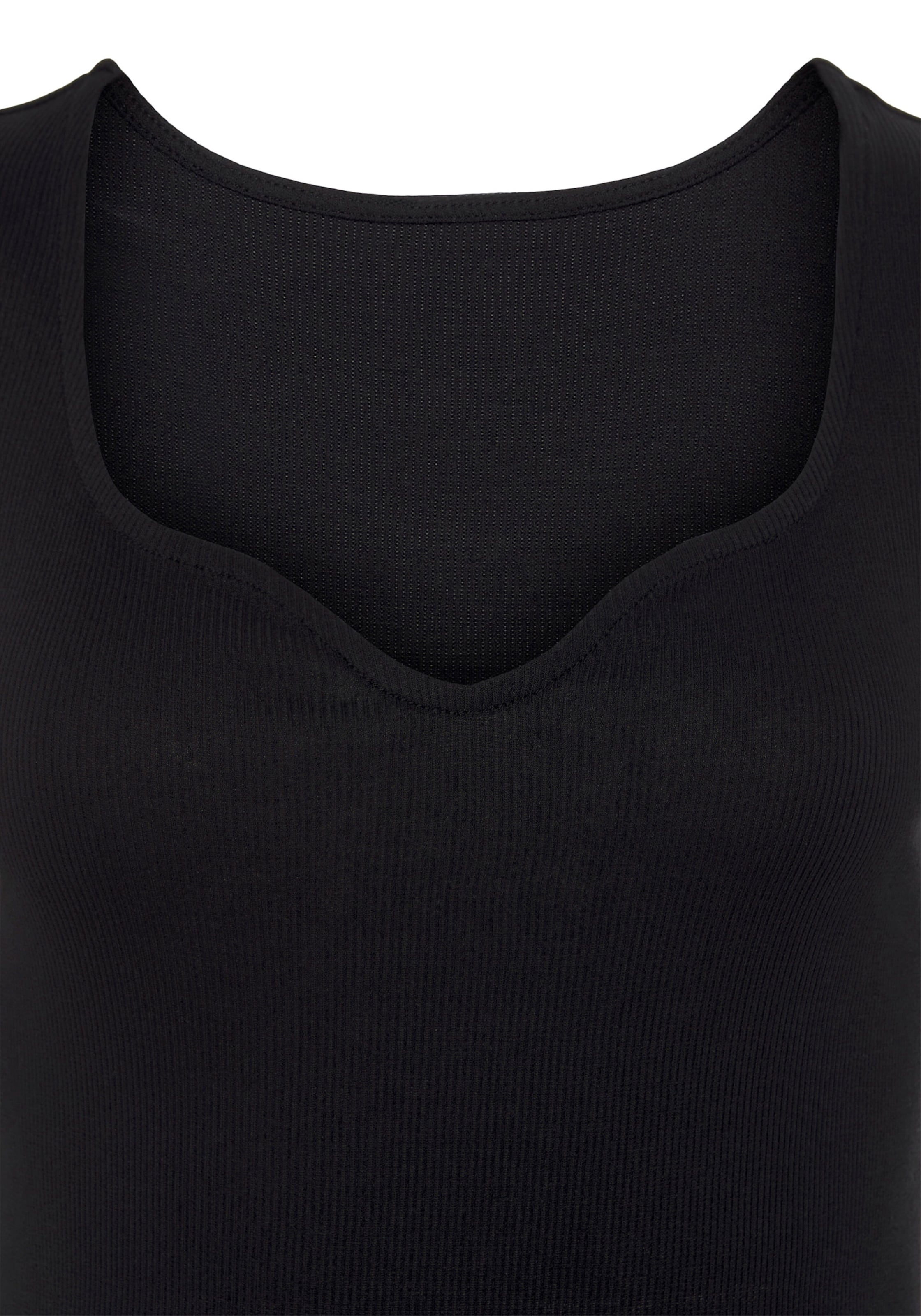 Herz mit günstig Kaufen-T-Shirt in schwarz von Vivance. T-Shirt in schwarz von Vivance <![CDATA[Leicht tailliertes T-Shirt von Vivance mit herzförmigem Ausschnitt für ein schönes Dekolleté. Weicher, anschmiegsamer Rippjersey aus angenehmer Viskose.]]>. 