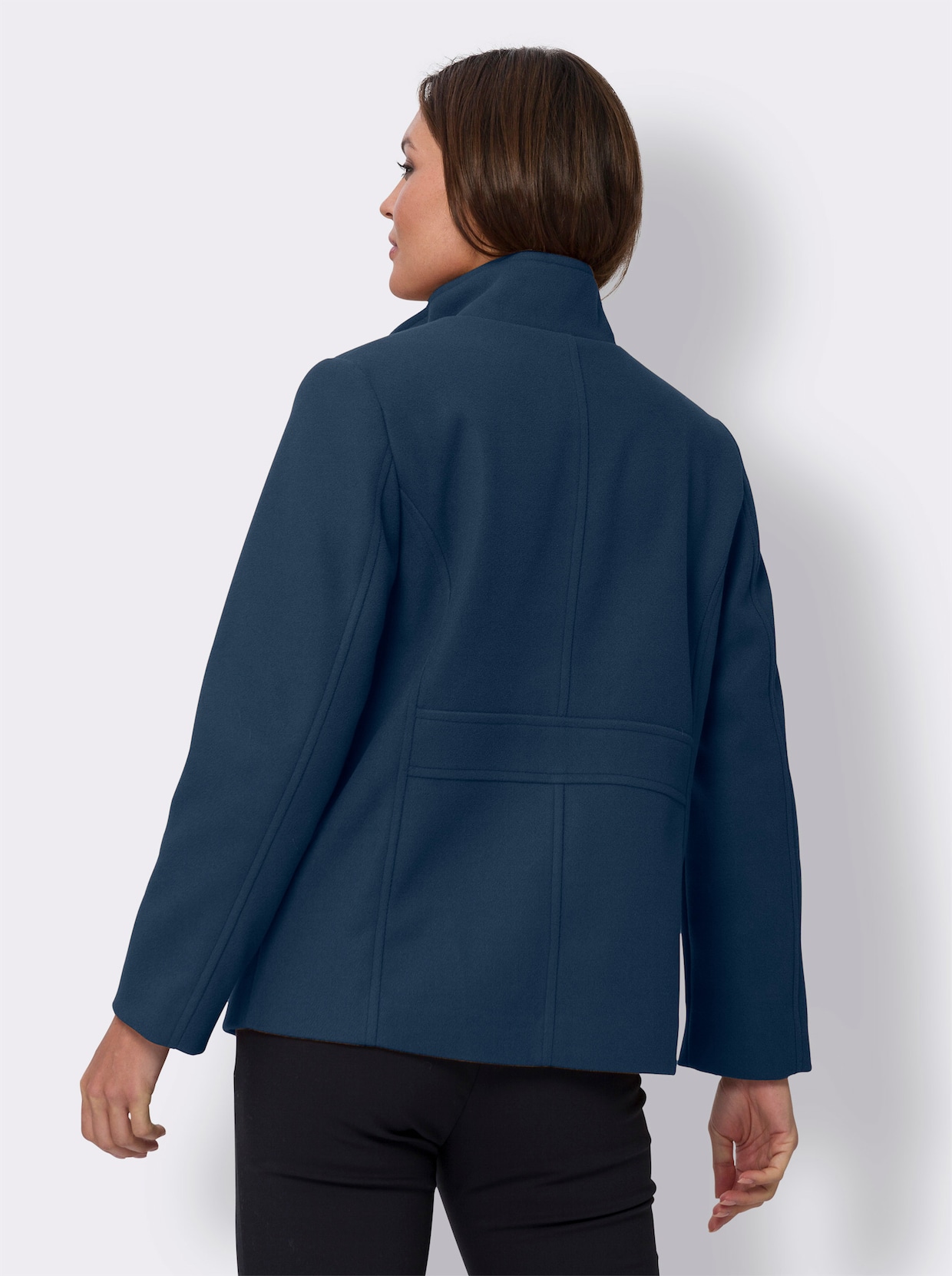 Jacke - rauchblau