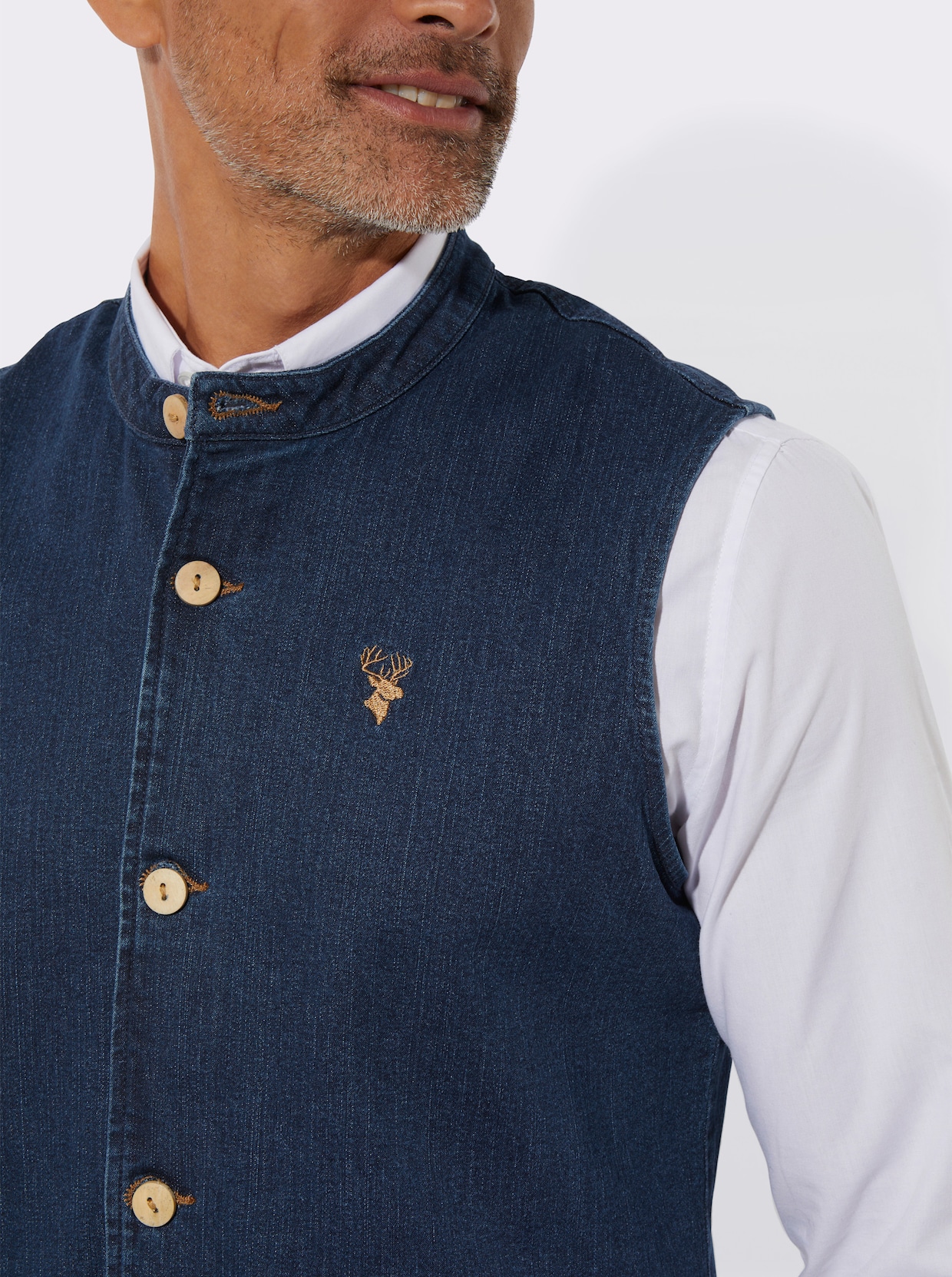 Trachtenweste - dark blue