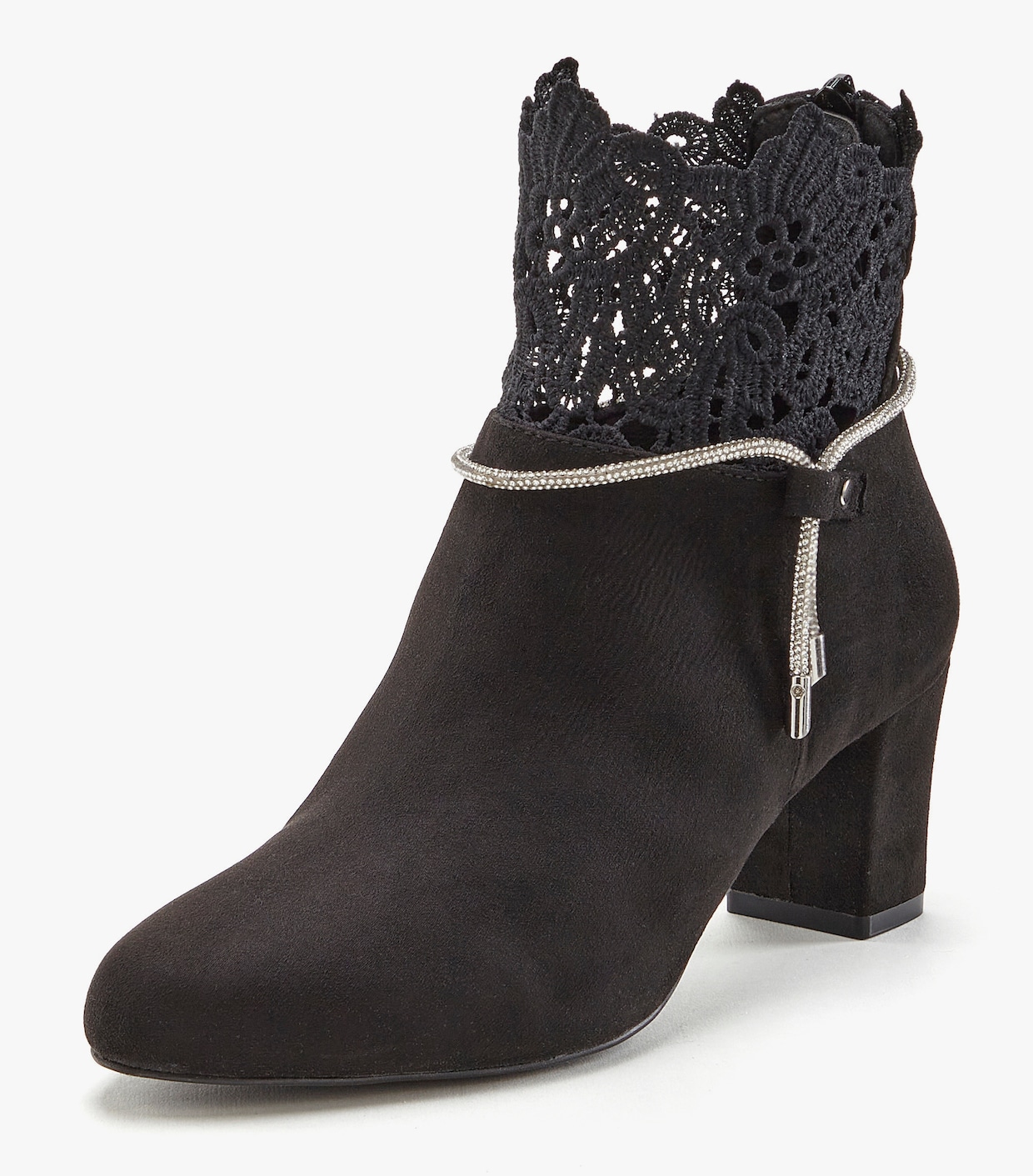 LASCANA Stiefelette - schwarz