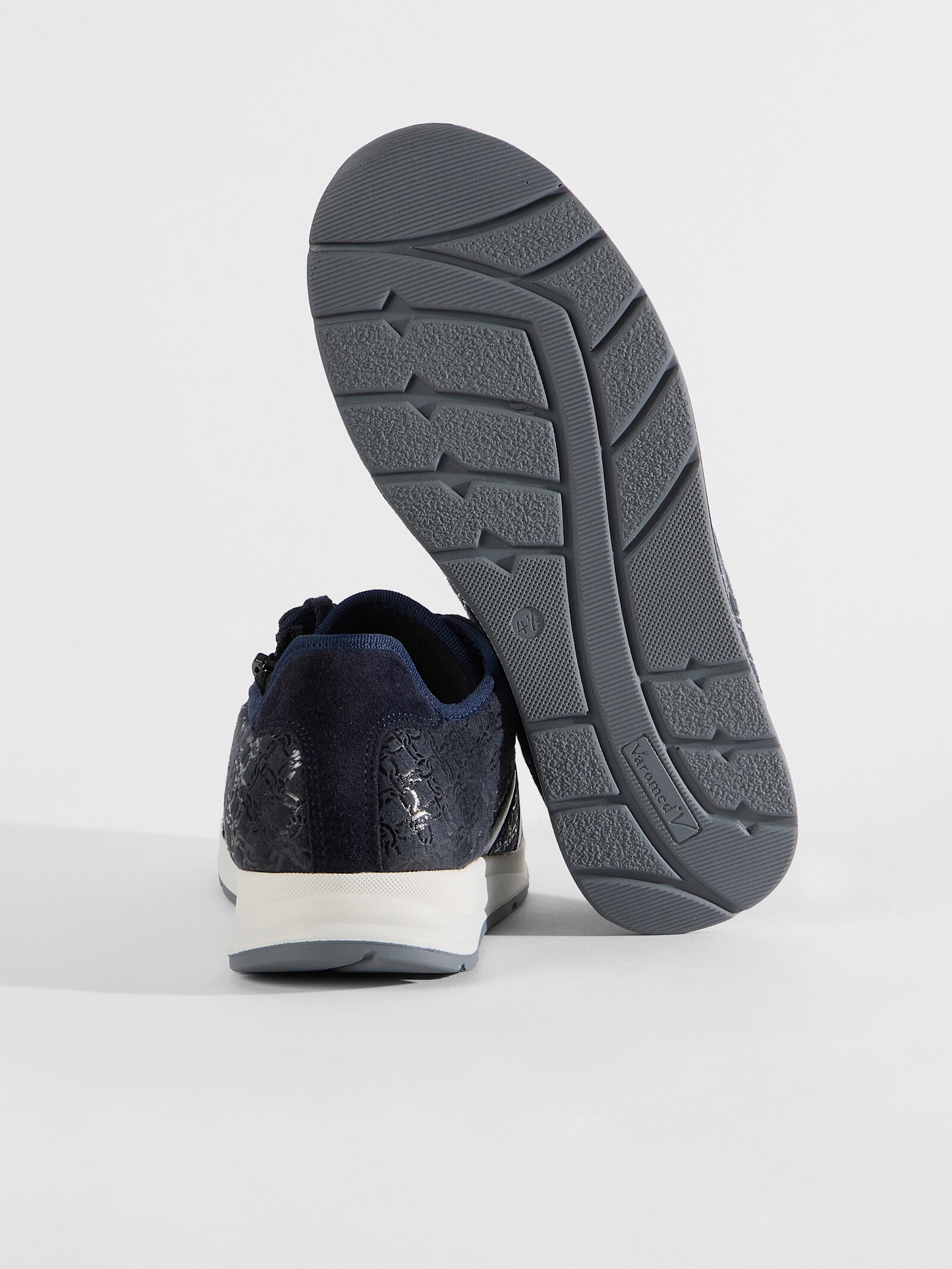 Varomed Sneaker für kräftige und empfindliche Füße - marine
