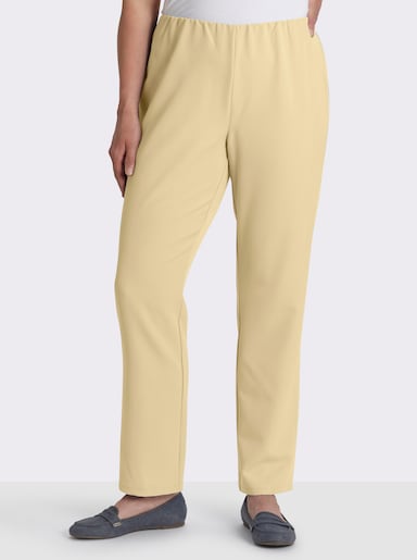 Stretch-Hose mit innenliegendem Dehnbund - vanille