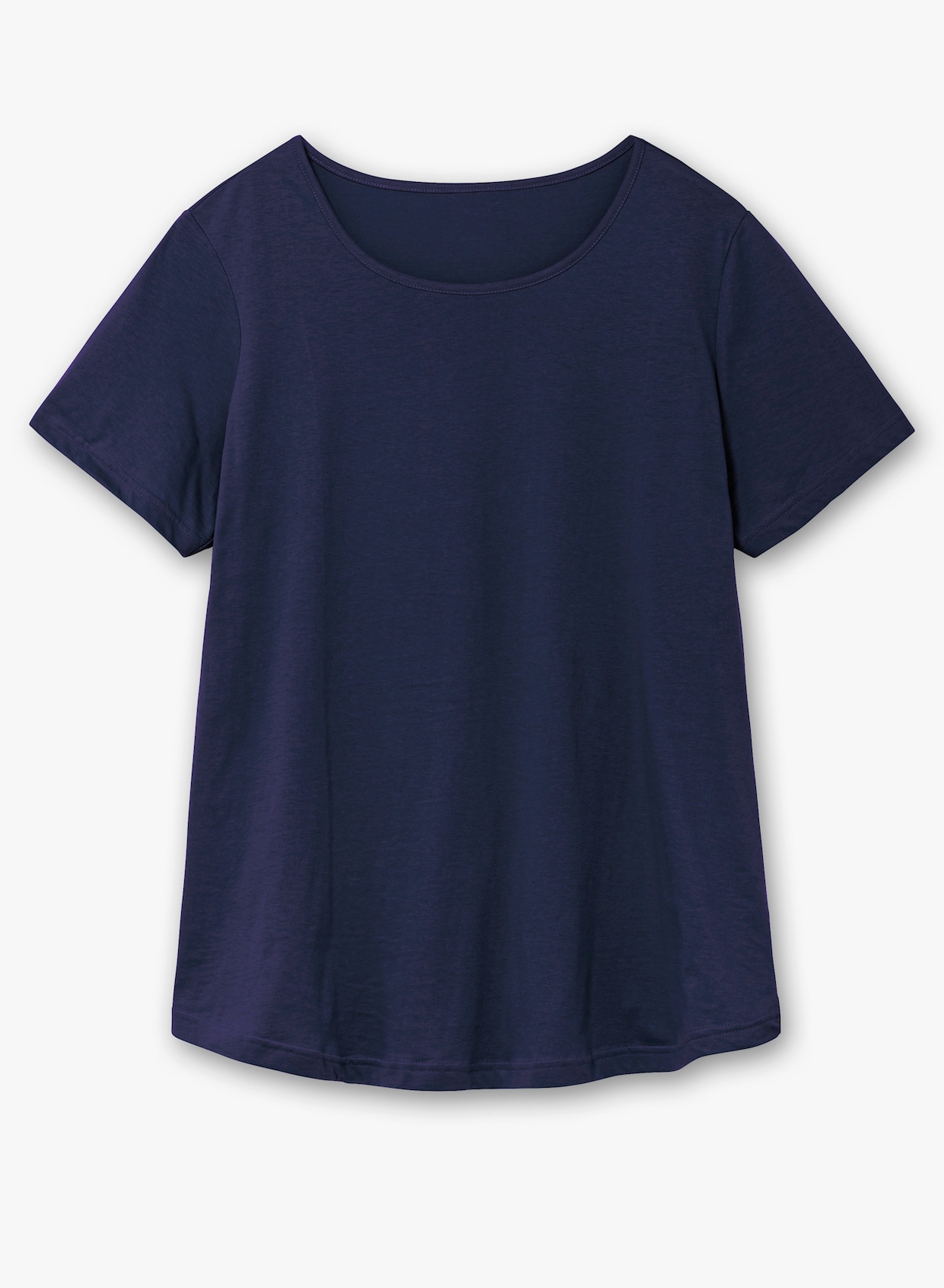 Longshirt im Doppelpack - grasgrün + marine