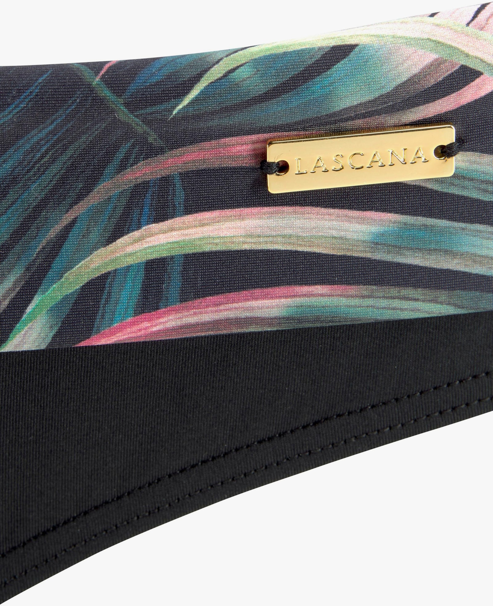 LASCANA Bikinibroekje - zwart geprint