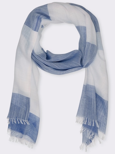 heine Schal - jeansblau