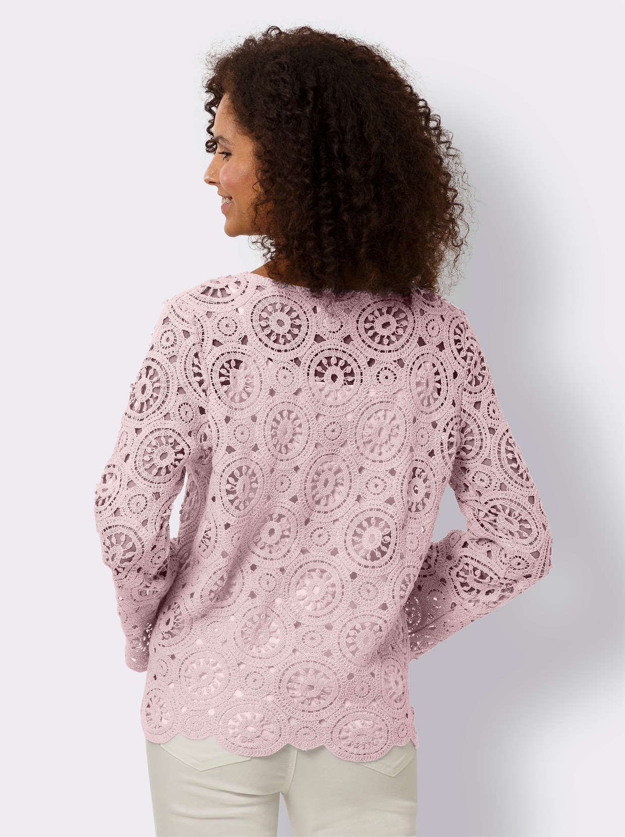 heine Shirt met lange mouwen - lichtroze