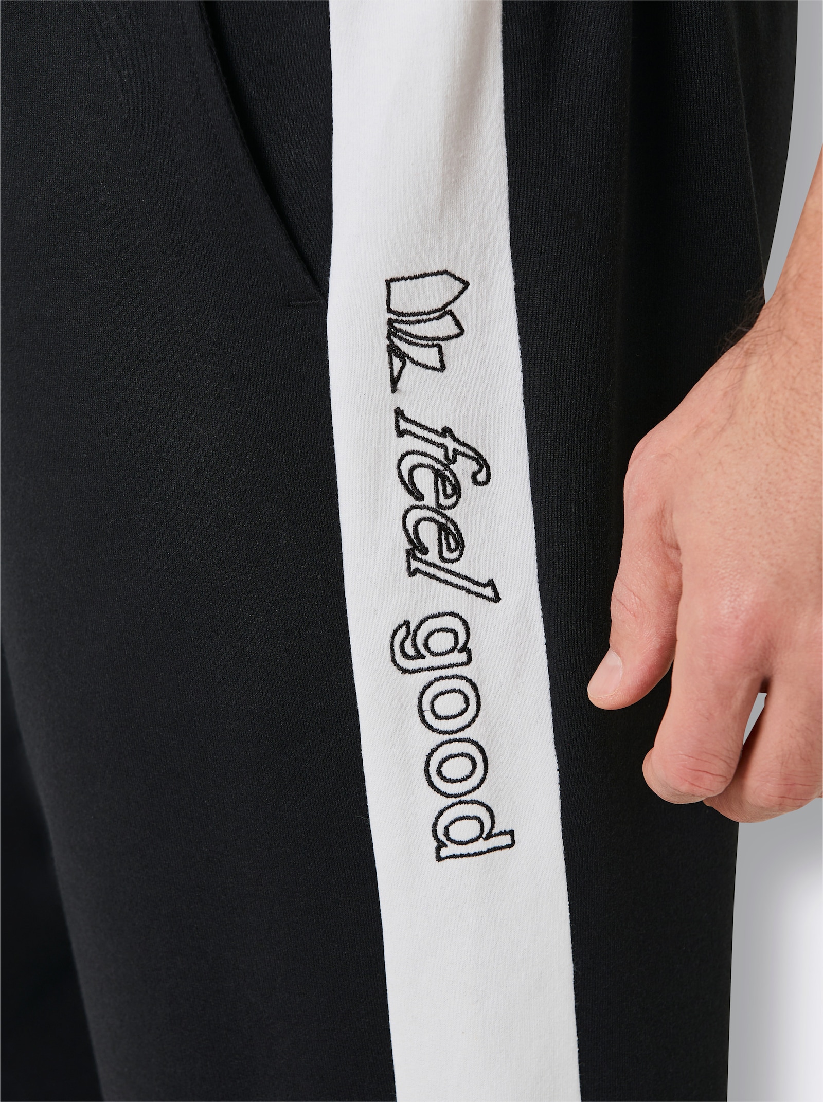 feel good Hose - schwarz-royalblau