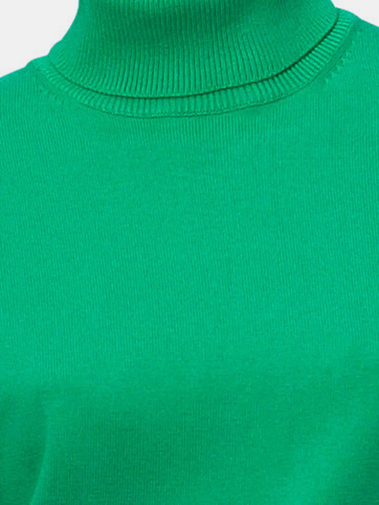 Linea Tesini Rollkragen-Pullover - grün
