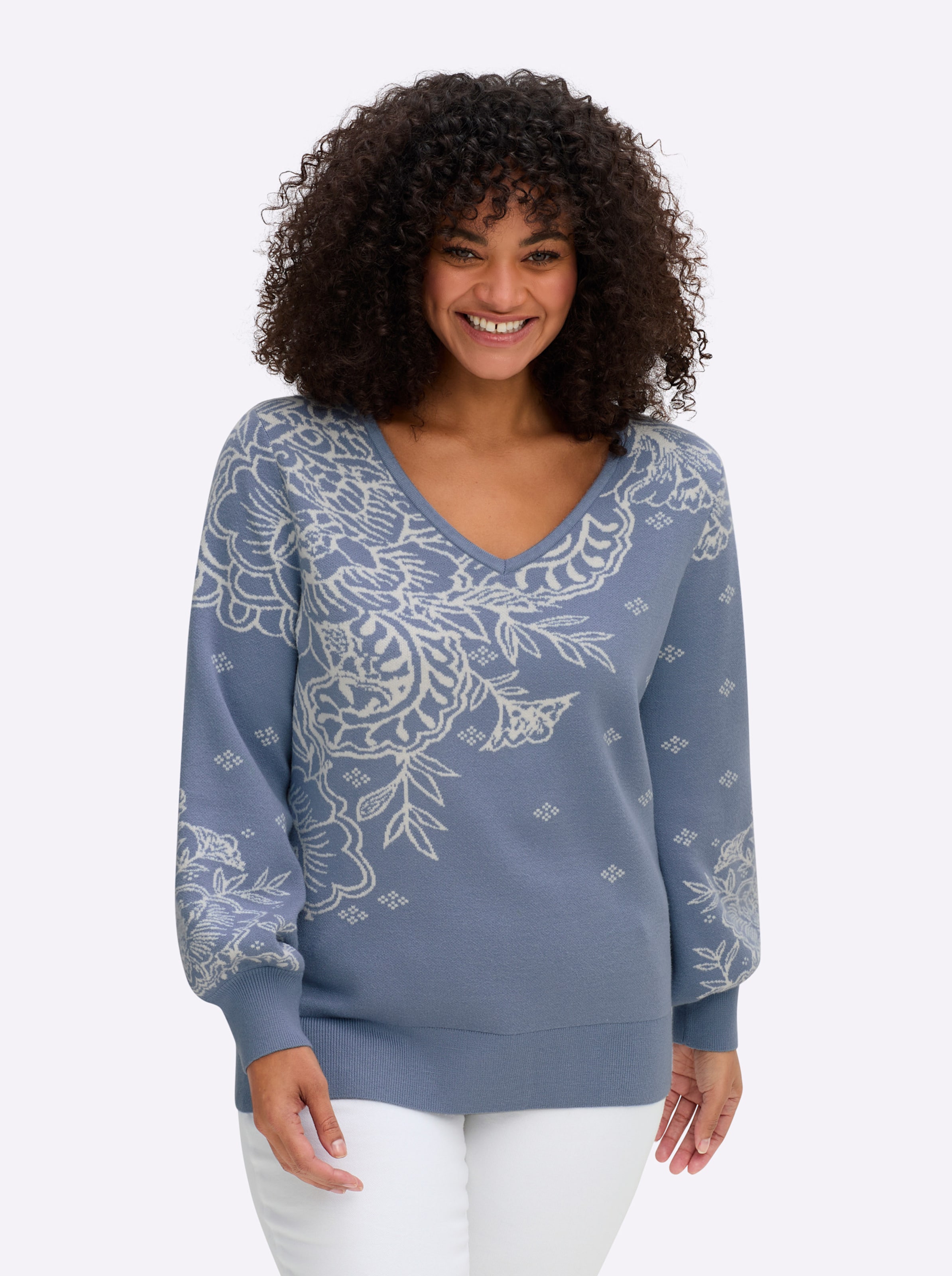 Jacquardpullover