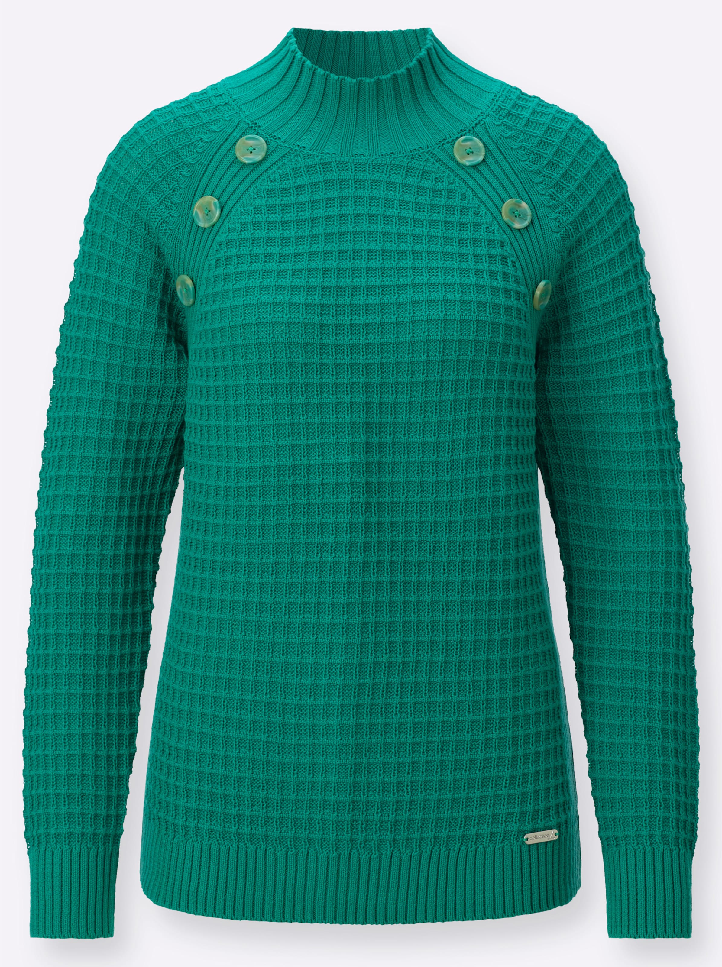 Thumbnail - Stehkragenpullover