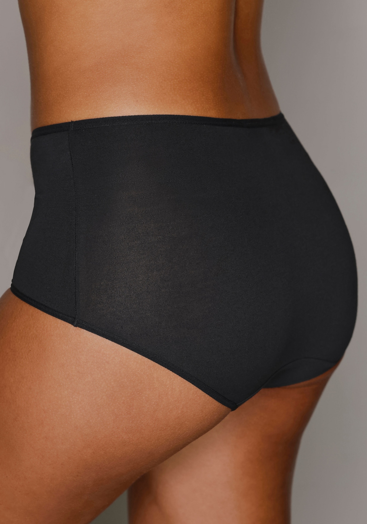 LASCANA Taillenslip - braun, schwarz