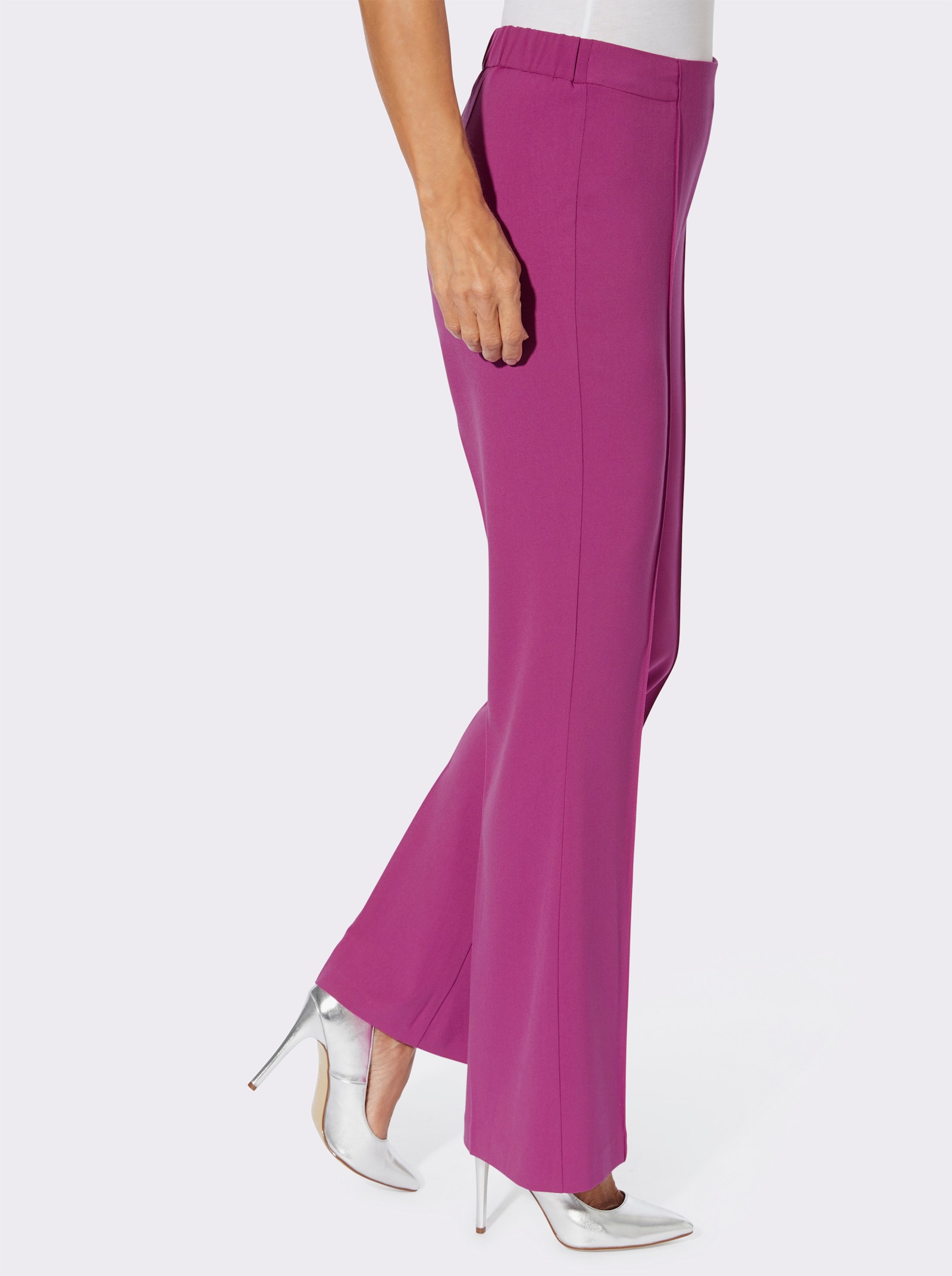 Webhose mit weiten Beinen - magenta