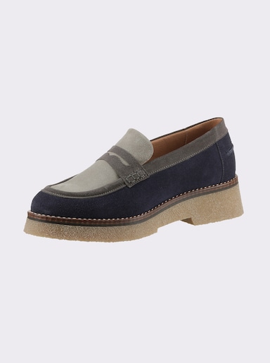 heine Slipper - marine-grau