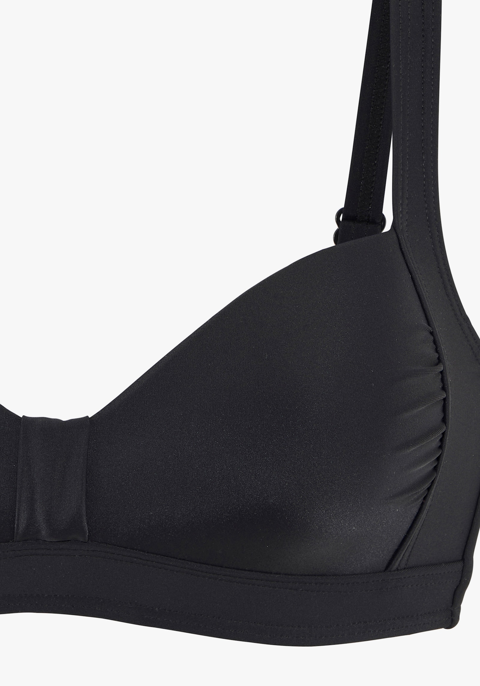 LASCANA Bandeau-Bikini-Top - schwarz