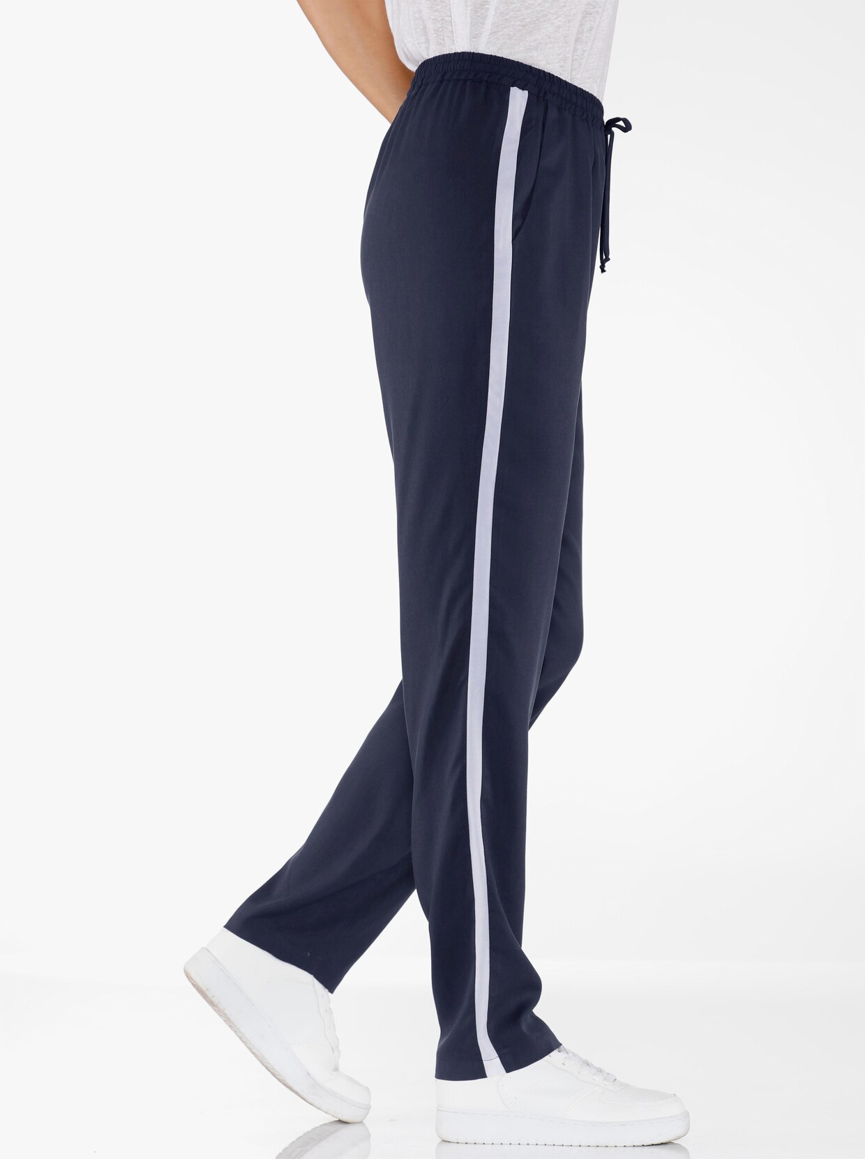 comfortbroek - nachtblauw