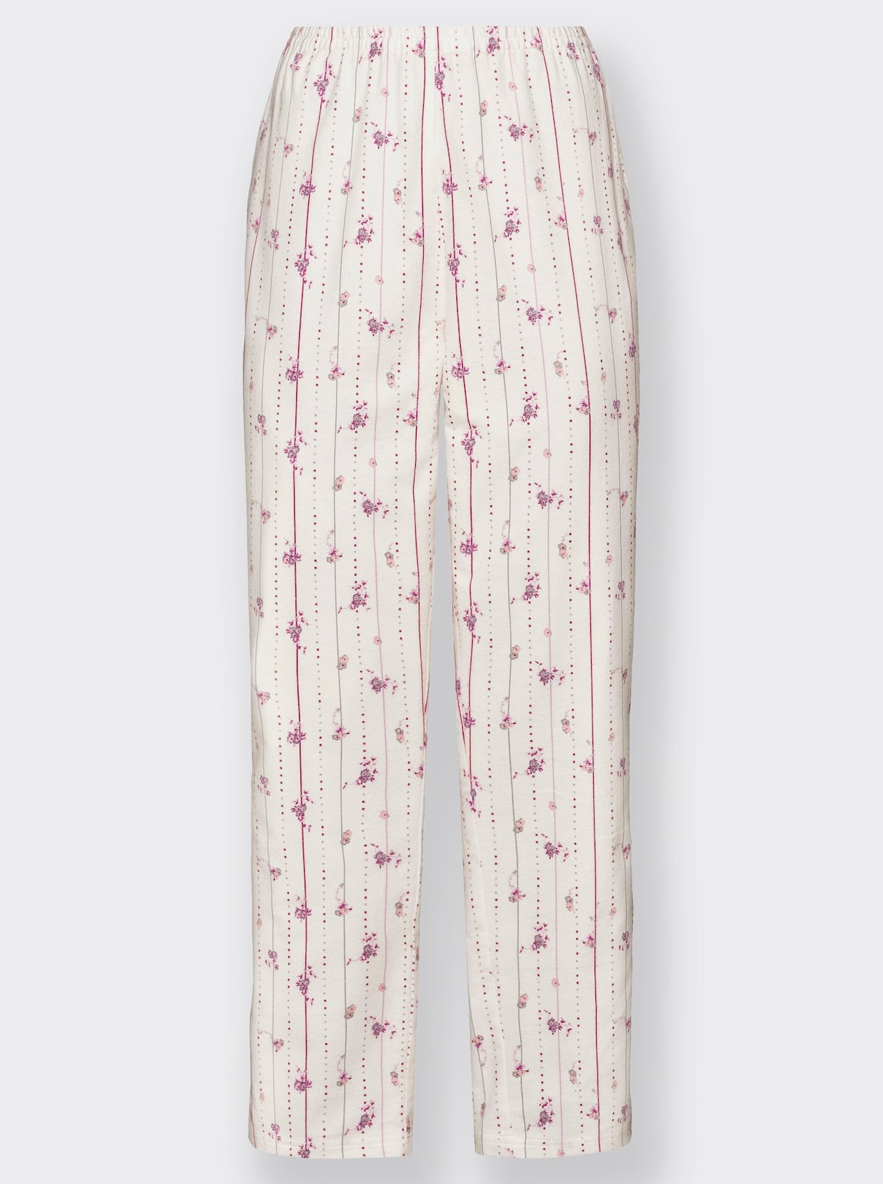 wäschepur Pyjama - weiß-rosé