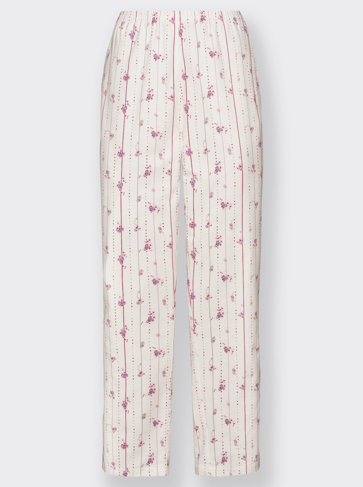 wäschepur Pyjama - wit/roze