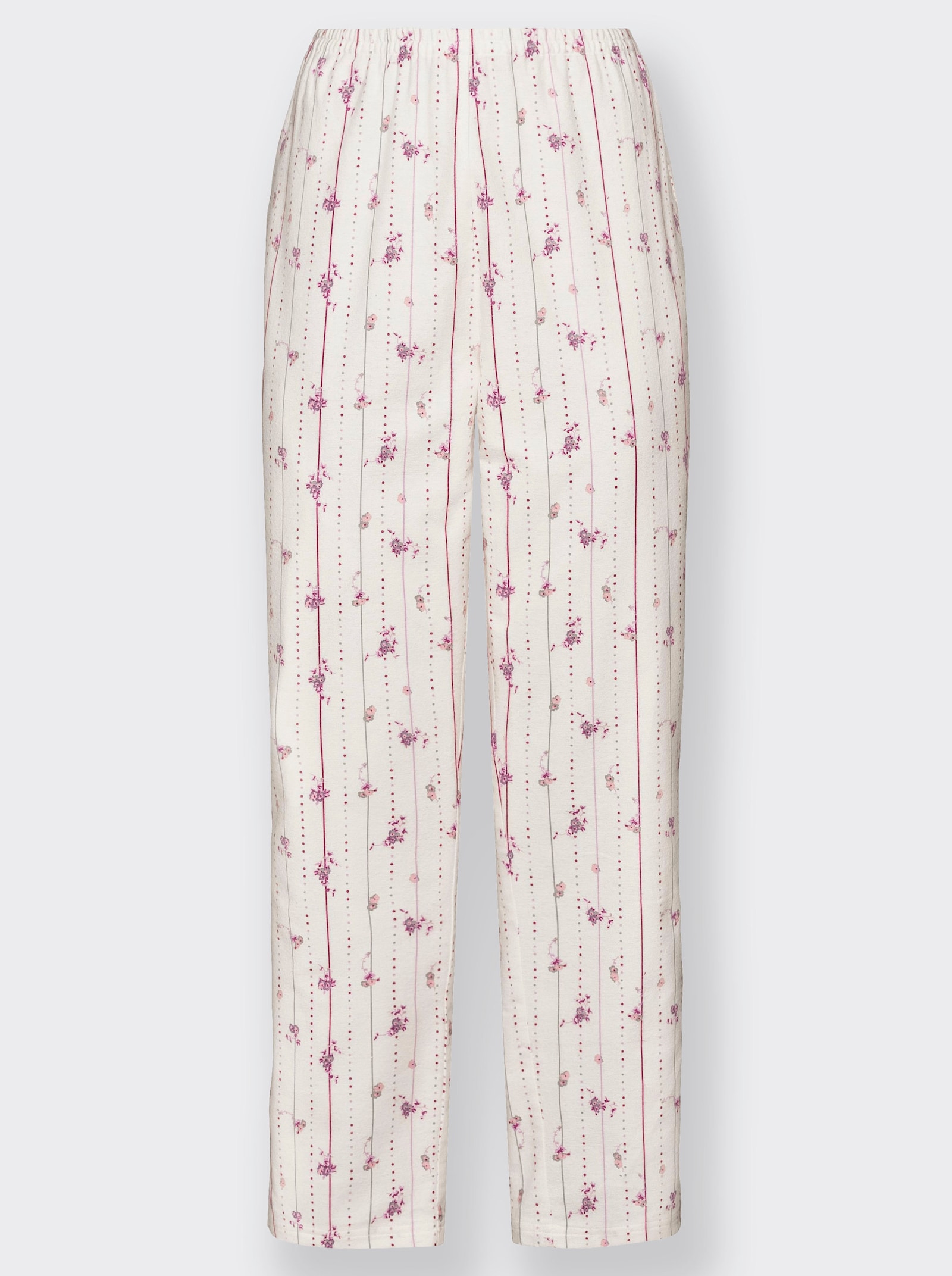 wäschepur Pyjama - weiß-rosé