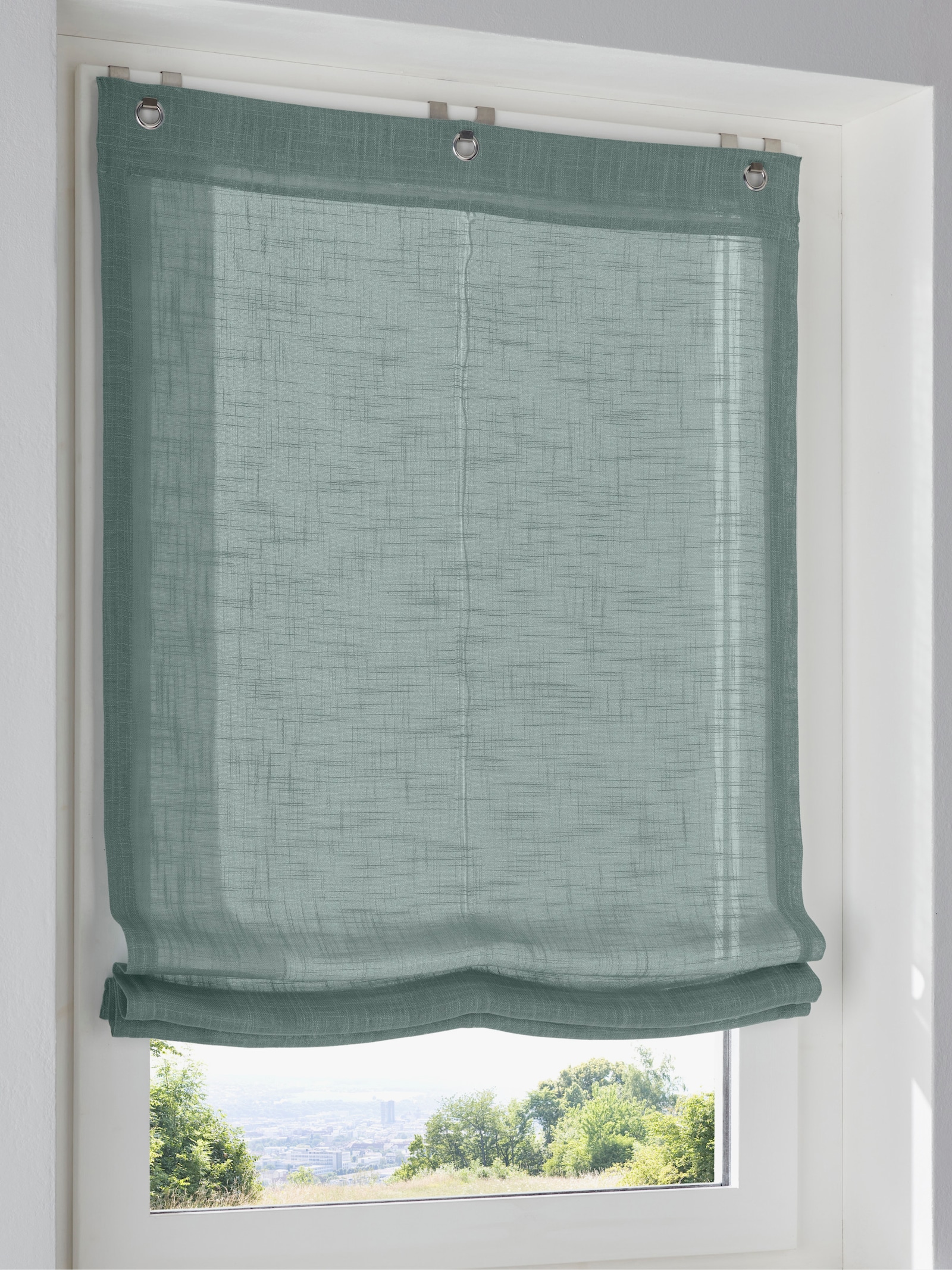 heine home Raffrollo - salbei