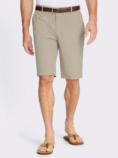 Bermudas mit praktischen Taschen - beige-meliert
