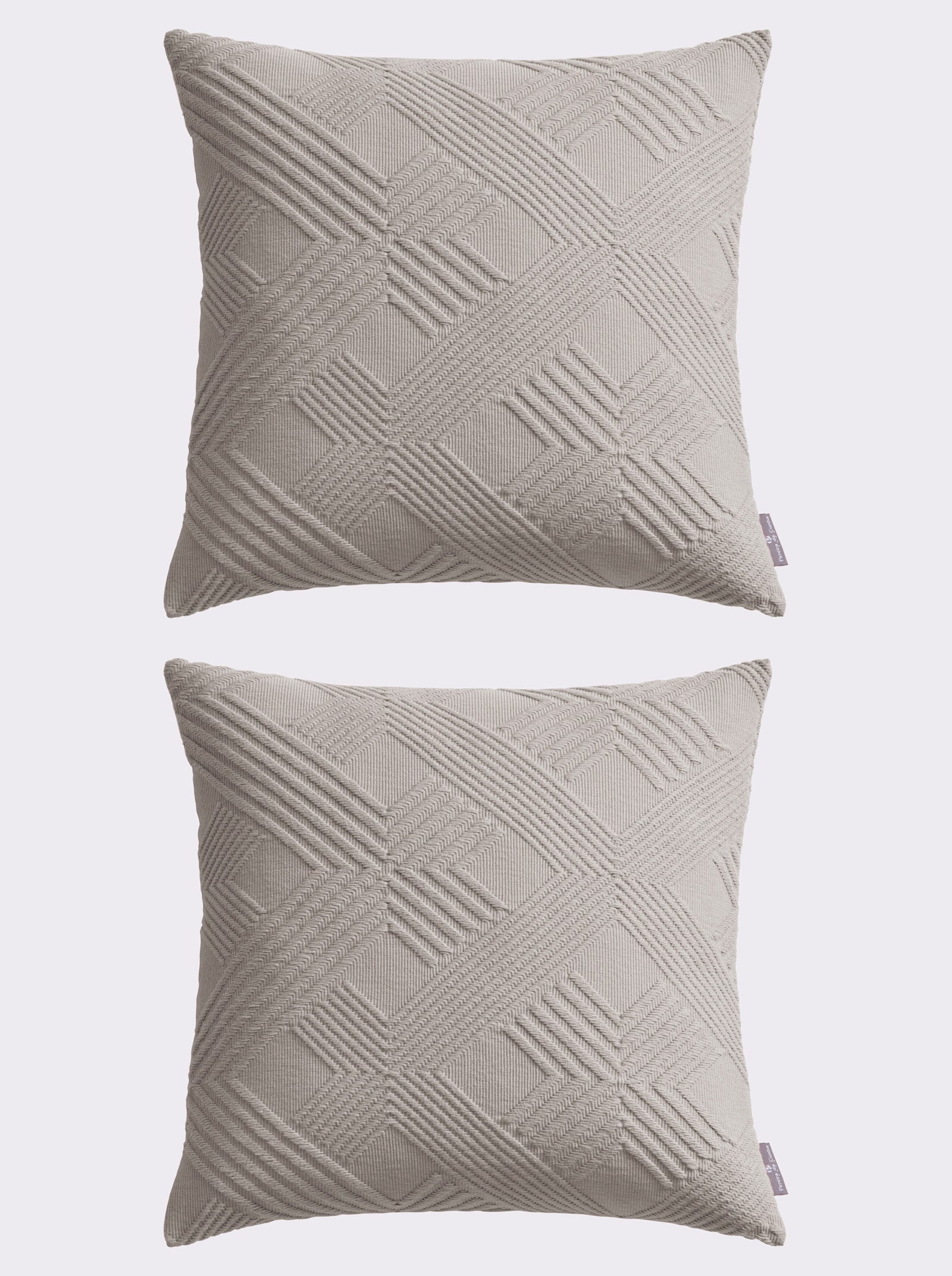 Pereira da Cunha Kissenhülle - grau