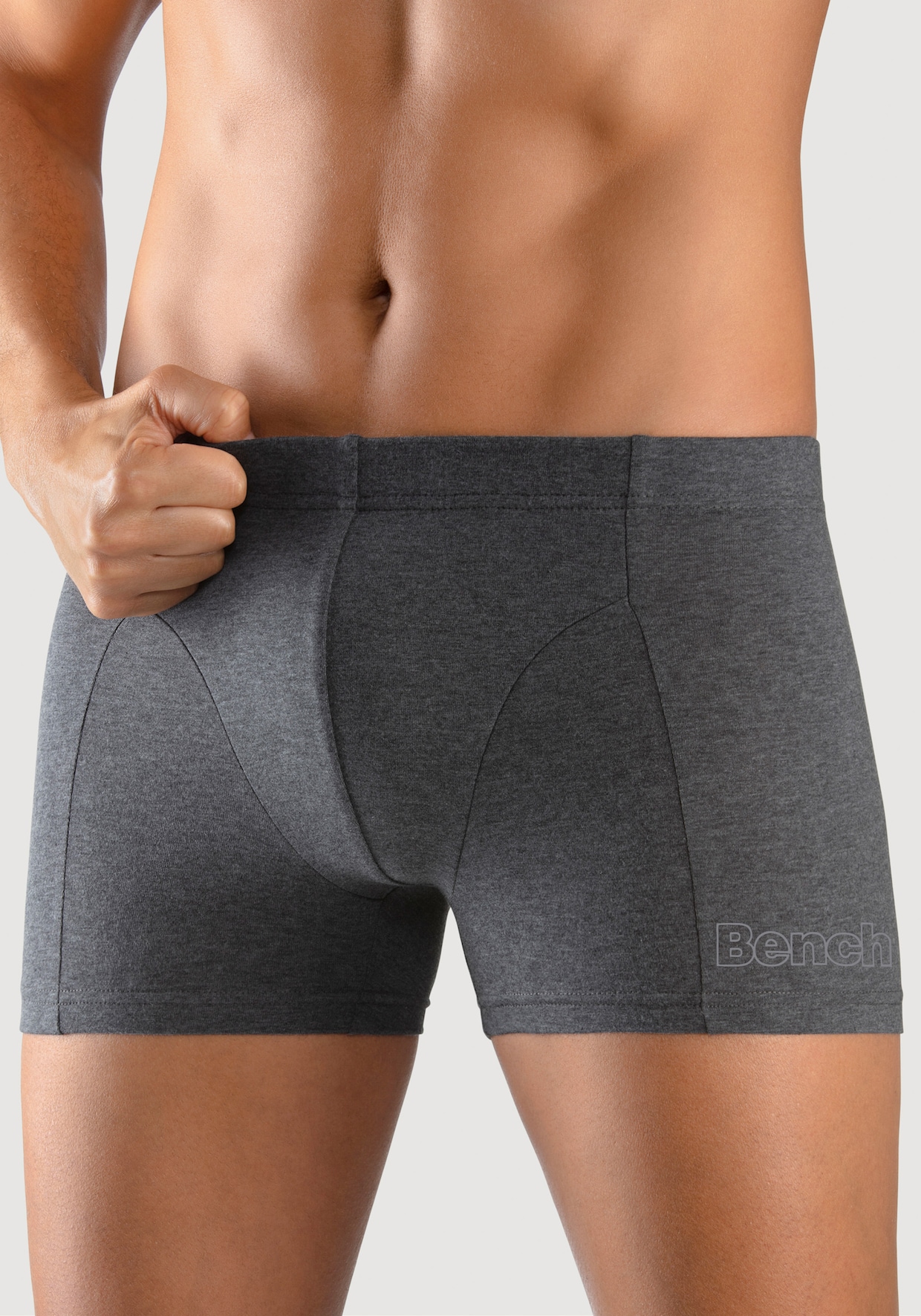 Bench. Boxer - blau, anthrazit-meliert, petrol, bordeaux