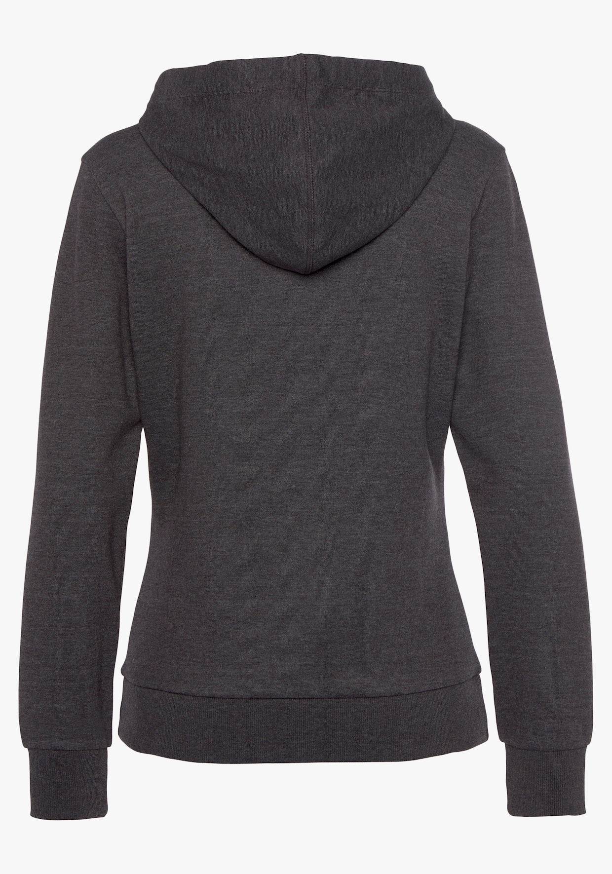 Sweatshirt à capuche - anthracite chiné