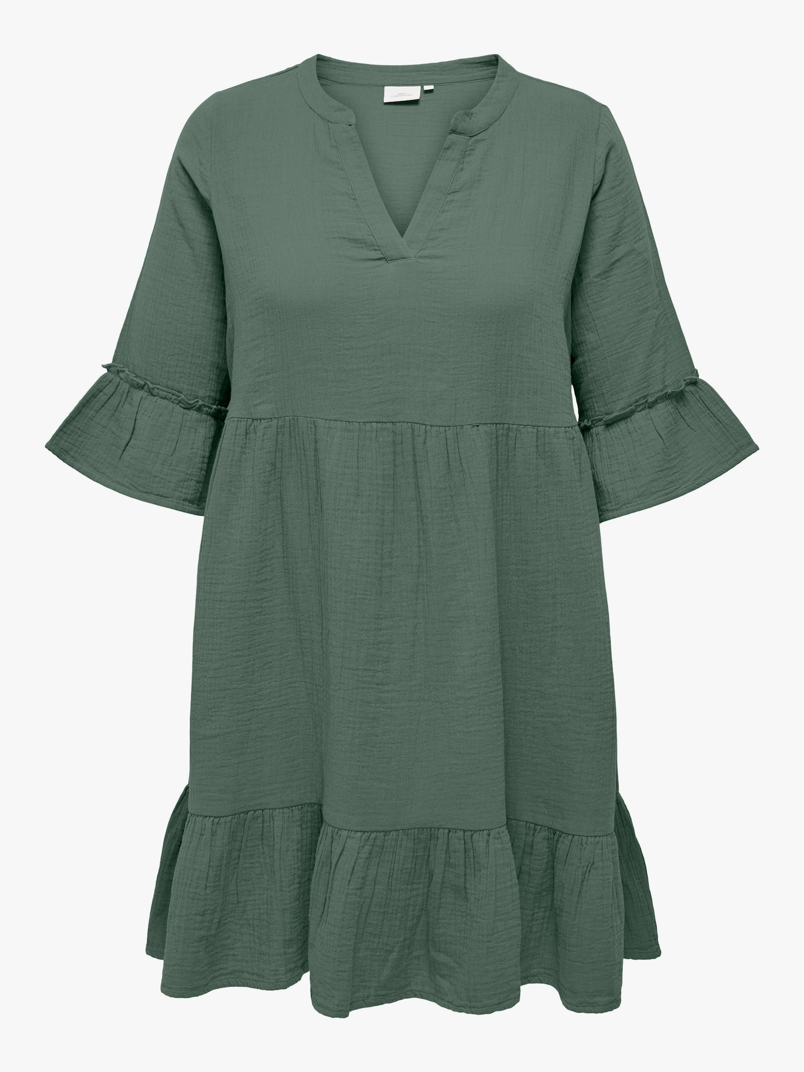 ONLY CARMAKOMA Tunikakleid - laurel wreath