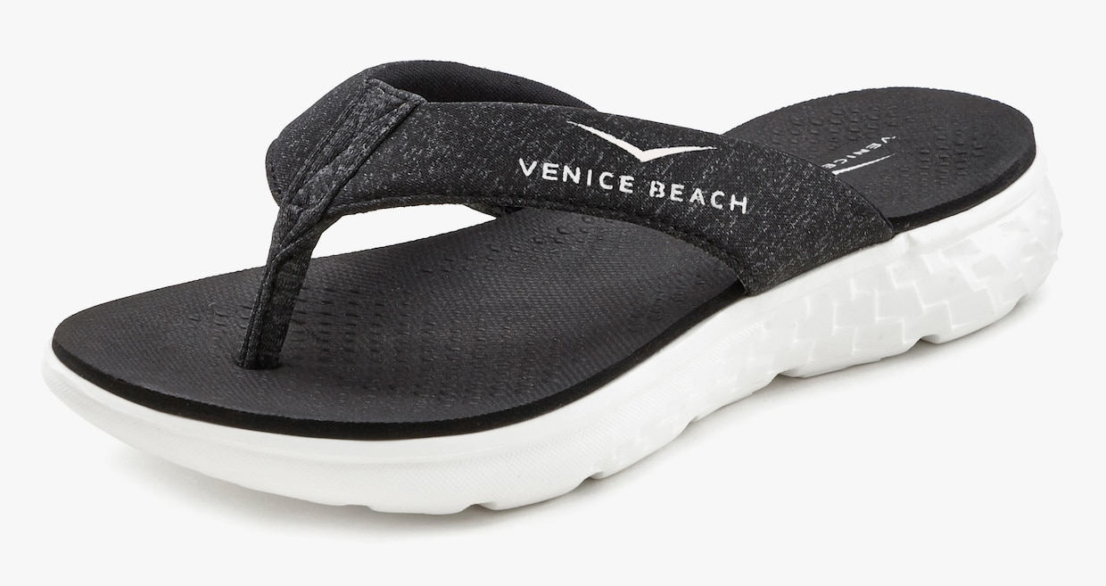 Venice Beach Tongs - noir