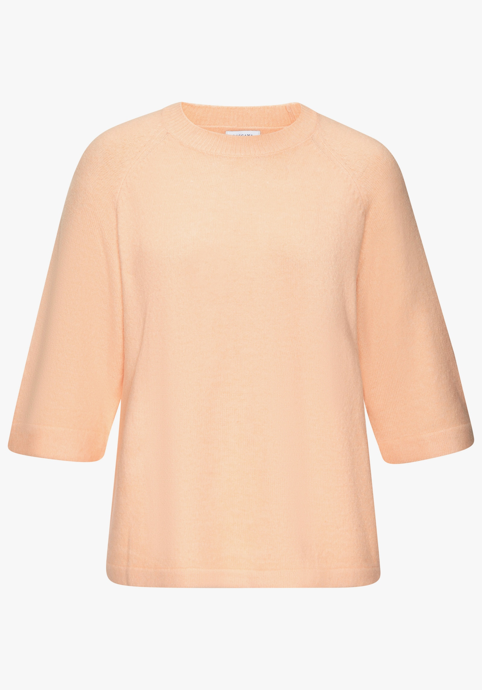 Vivance Kurzarmpullover - apricot
