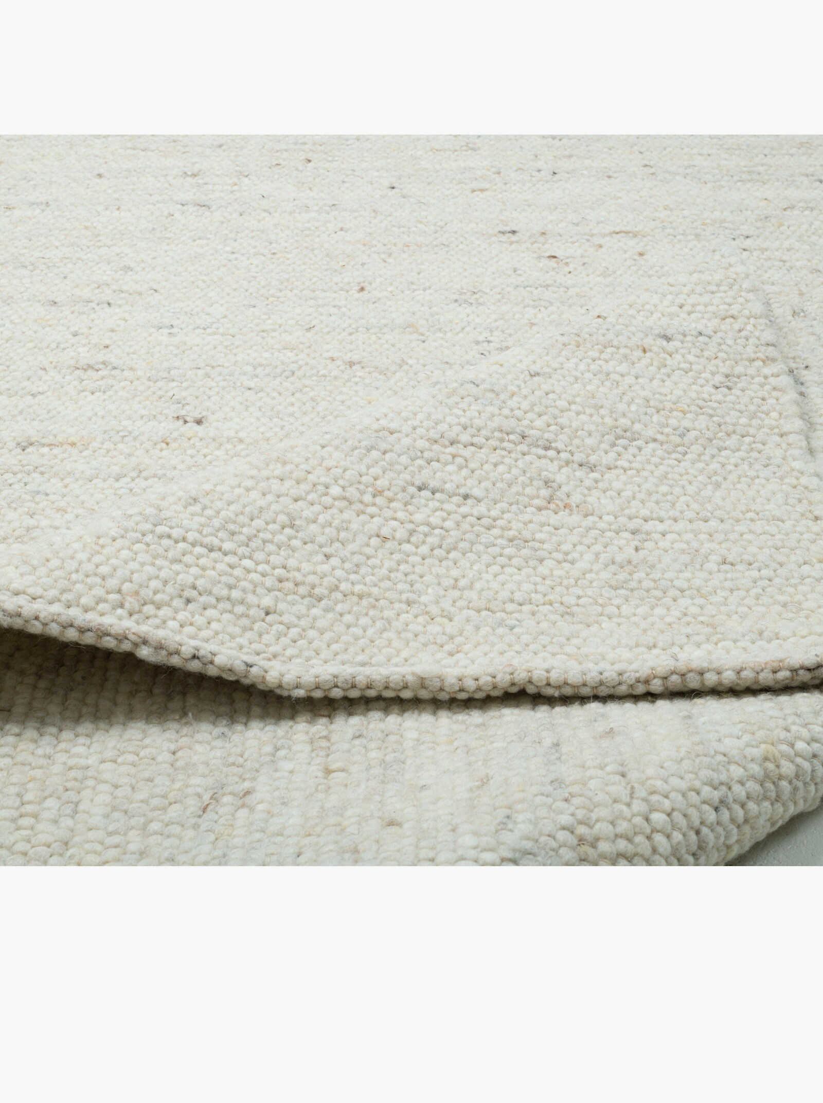 Theko Handwebteppich - natur-meliert