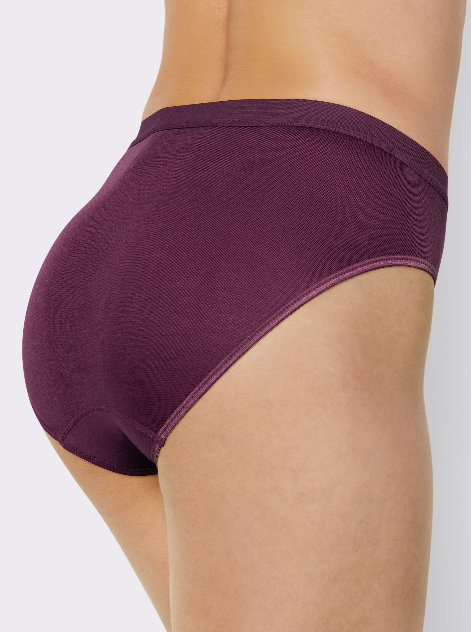 wäschepur Slip met elastische boorden - bordeaux
