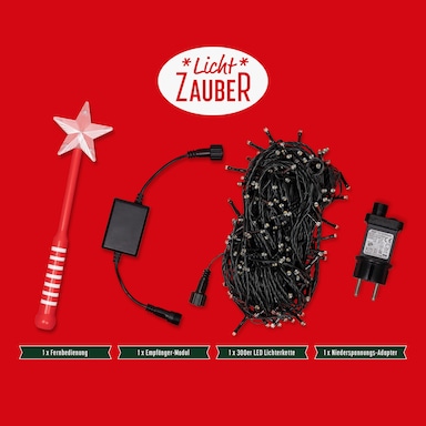 BONETTI LED-Lichterkette - rot