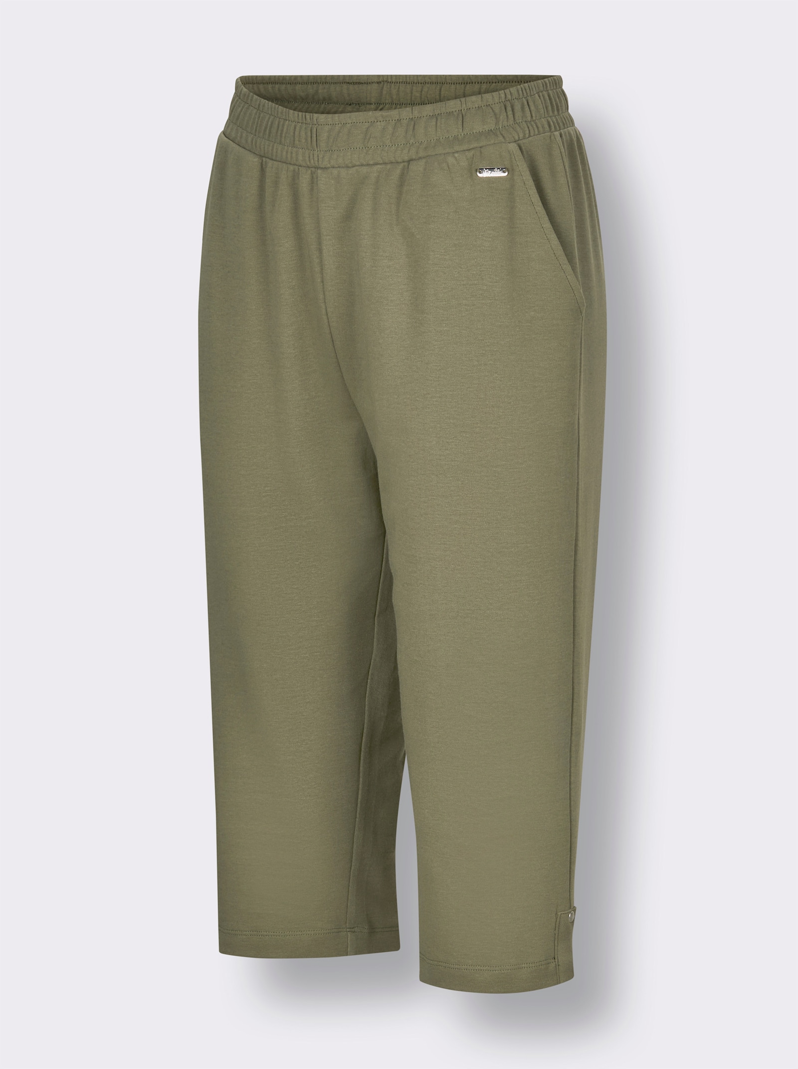 feel good 3/4-Hose in Interlock-Qualität - khaki