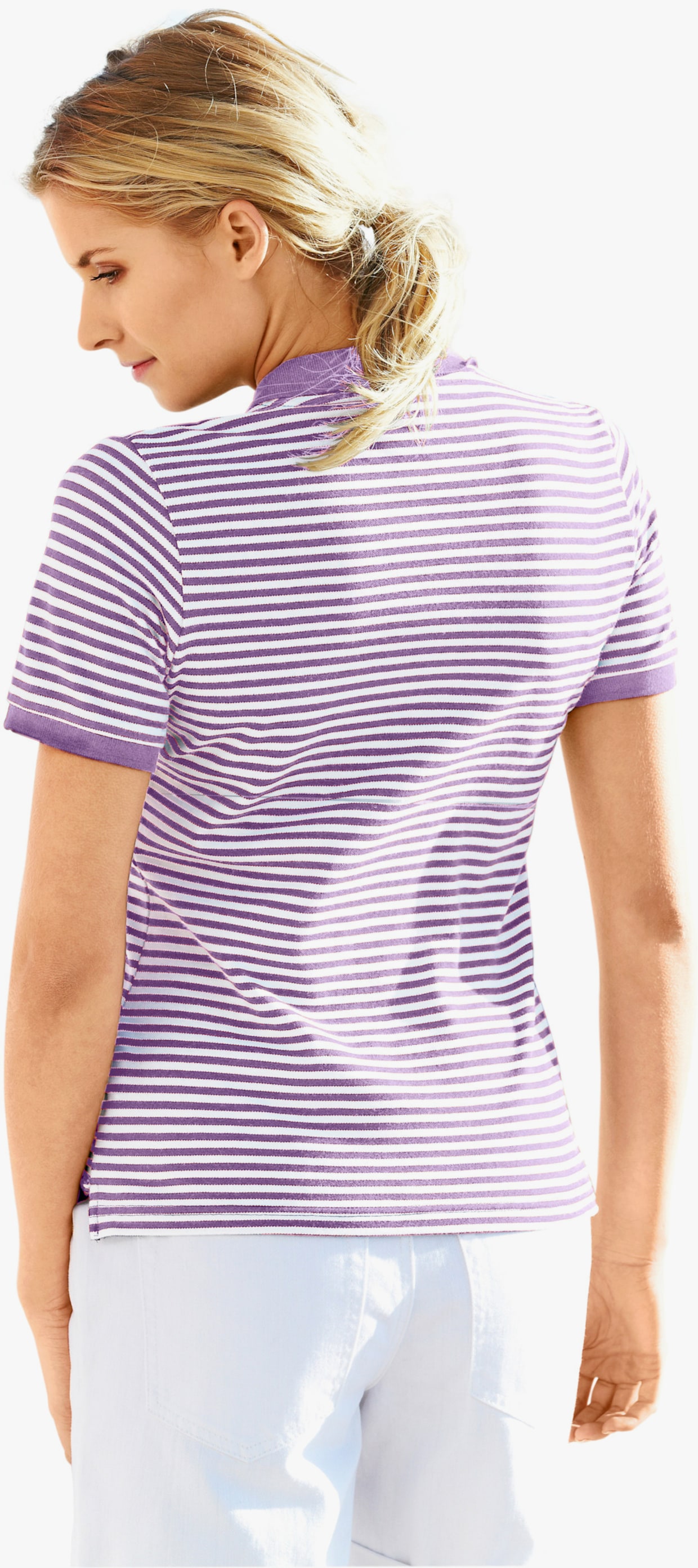 heine Poloshirt - lila