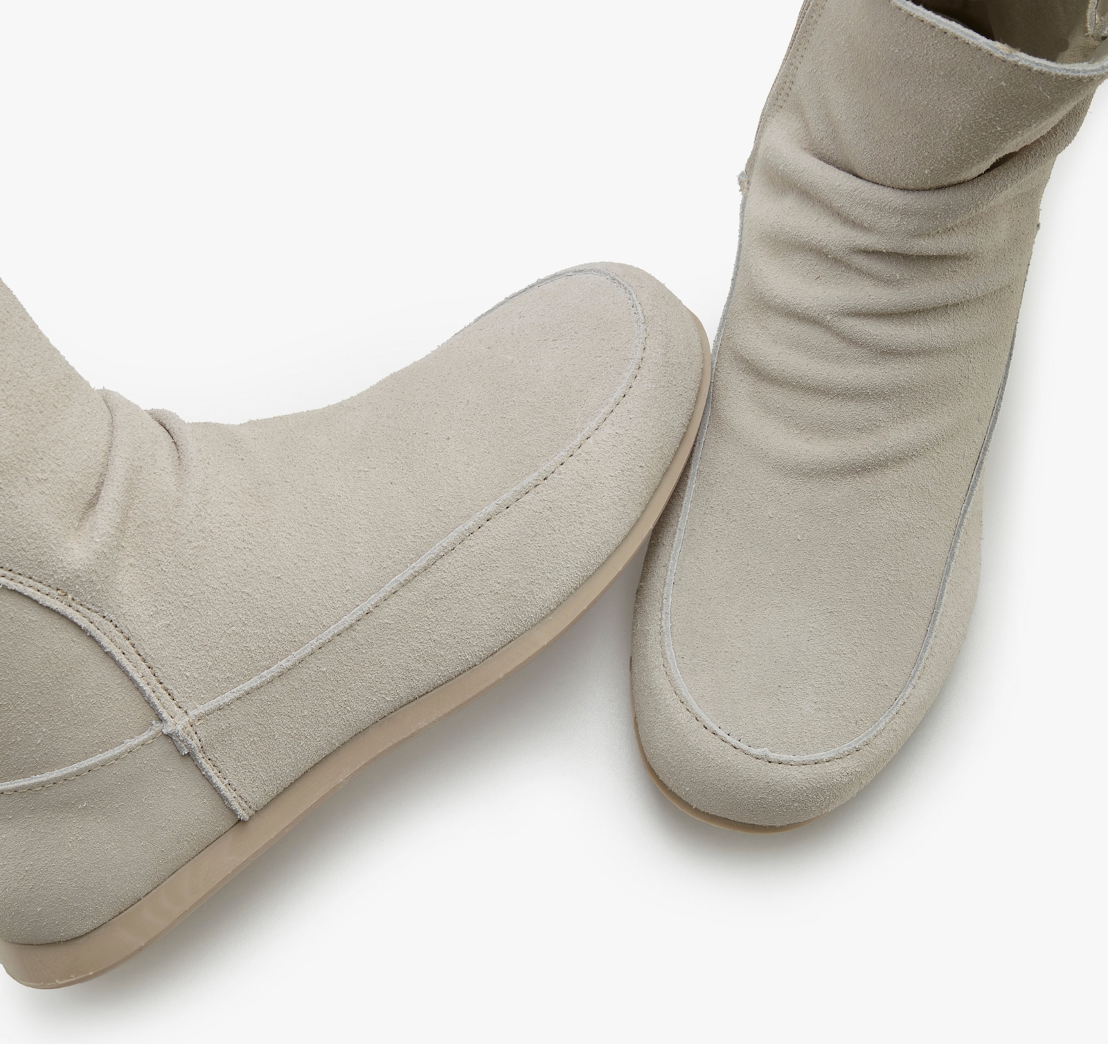 Vivance Stiefelette - hellgrau/creme