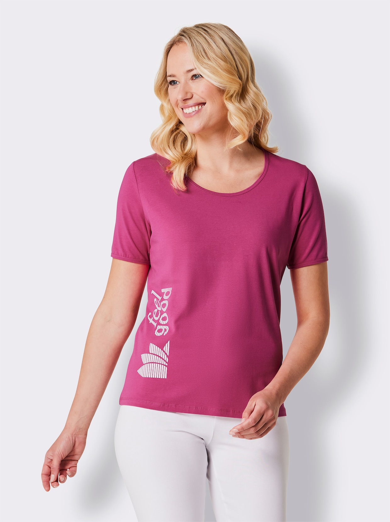 feel good Shirt - fuchsia