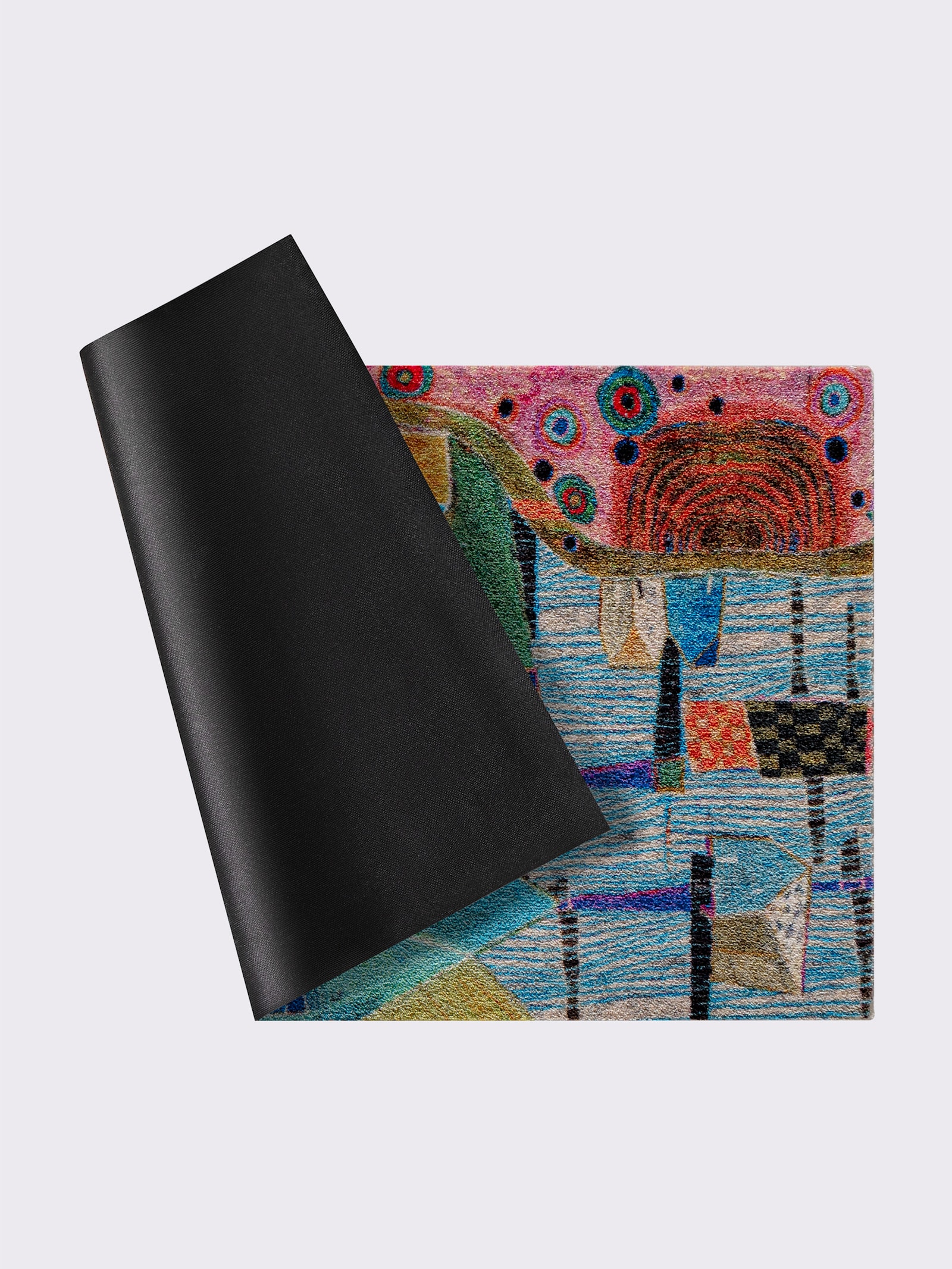 wash+dry by Kleen-Tex Fußmatte - blau-bunt