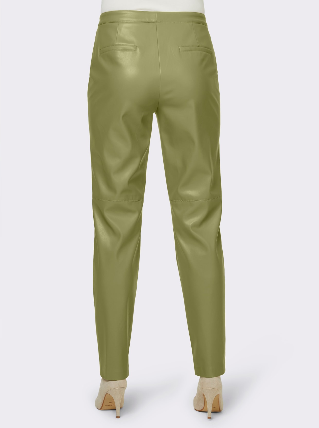 Pantalon en synthétique - vert roseau