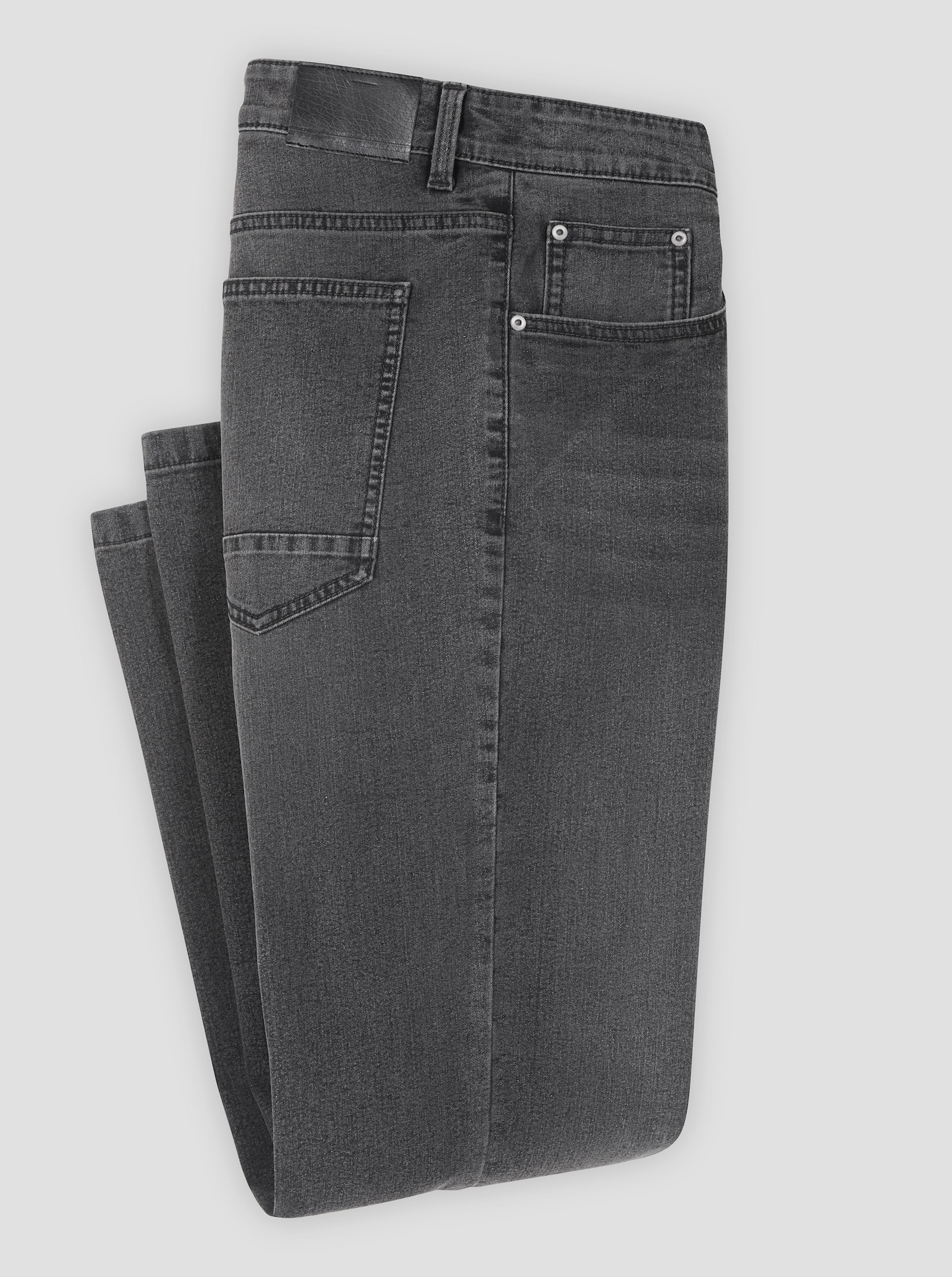 5-Pocket-Jeans mit spezieller Waschung - black denim