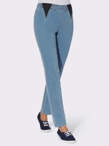 Jeans - blue-bleached