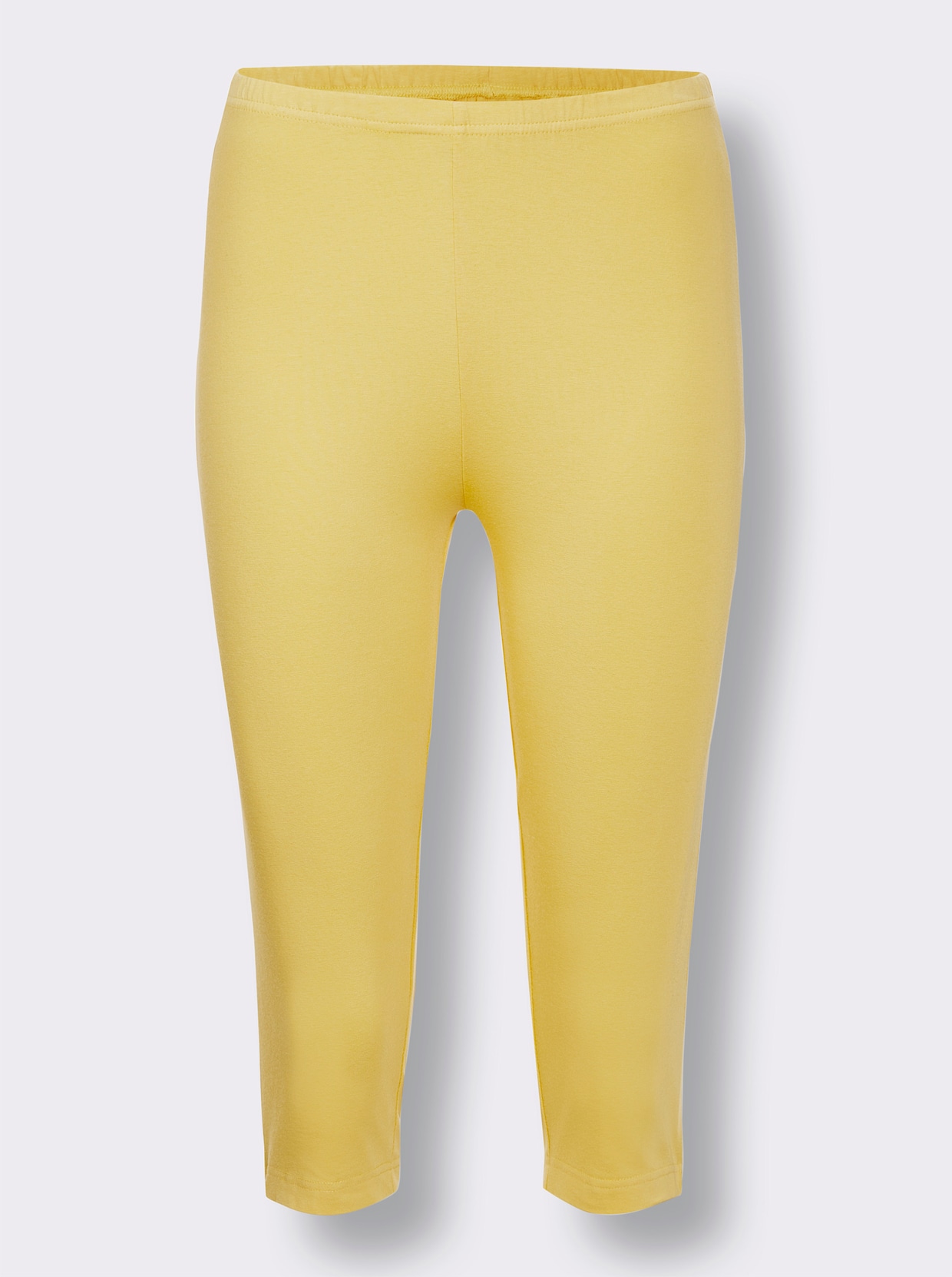 wäschepur Capri-Anzug - gelb-weiß-gestreift