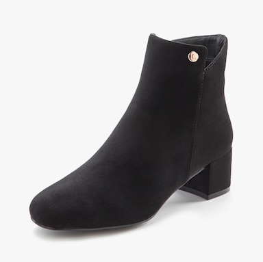 LASCANA Stiefelette - schwarz